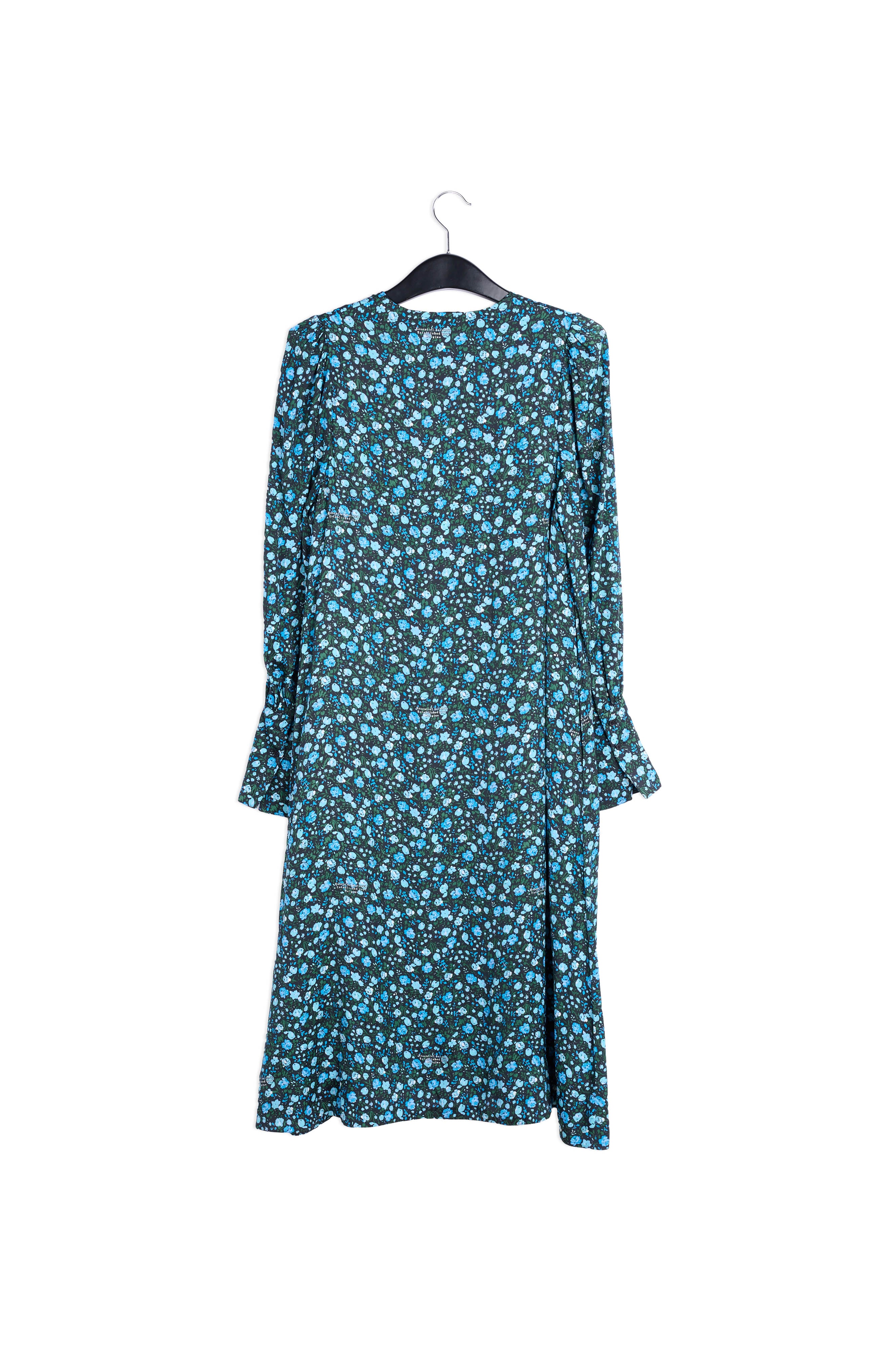 Puff sleeve tie dress RE—SSENTIEL | Essentiel second hand