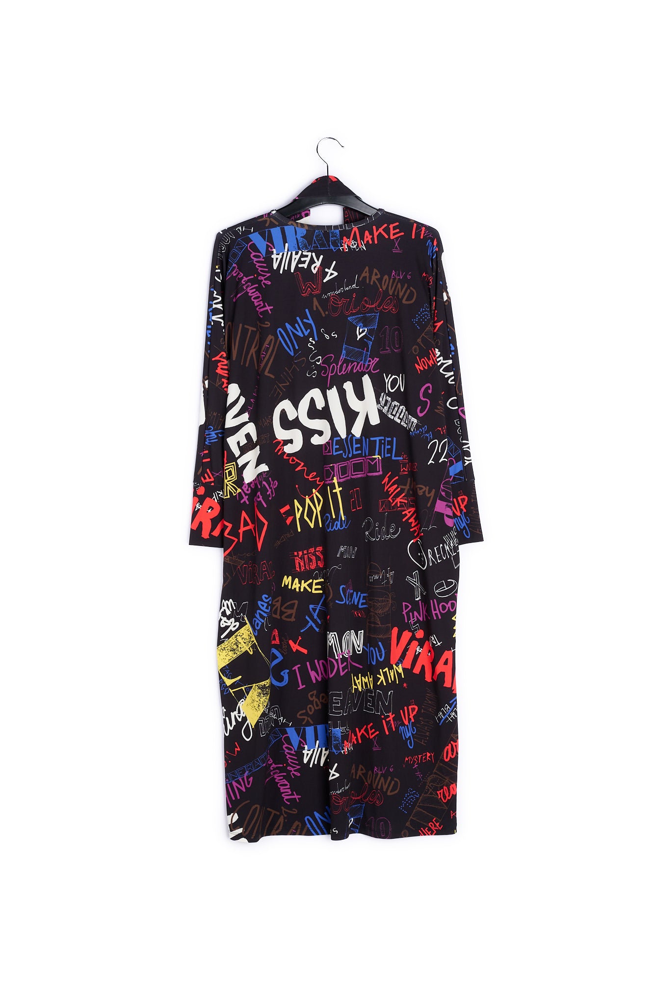 Floral print midi-length dress RE—SSENTIEL | Essentiel second hand