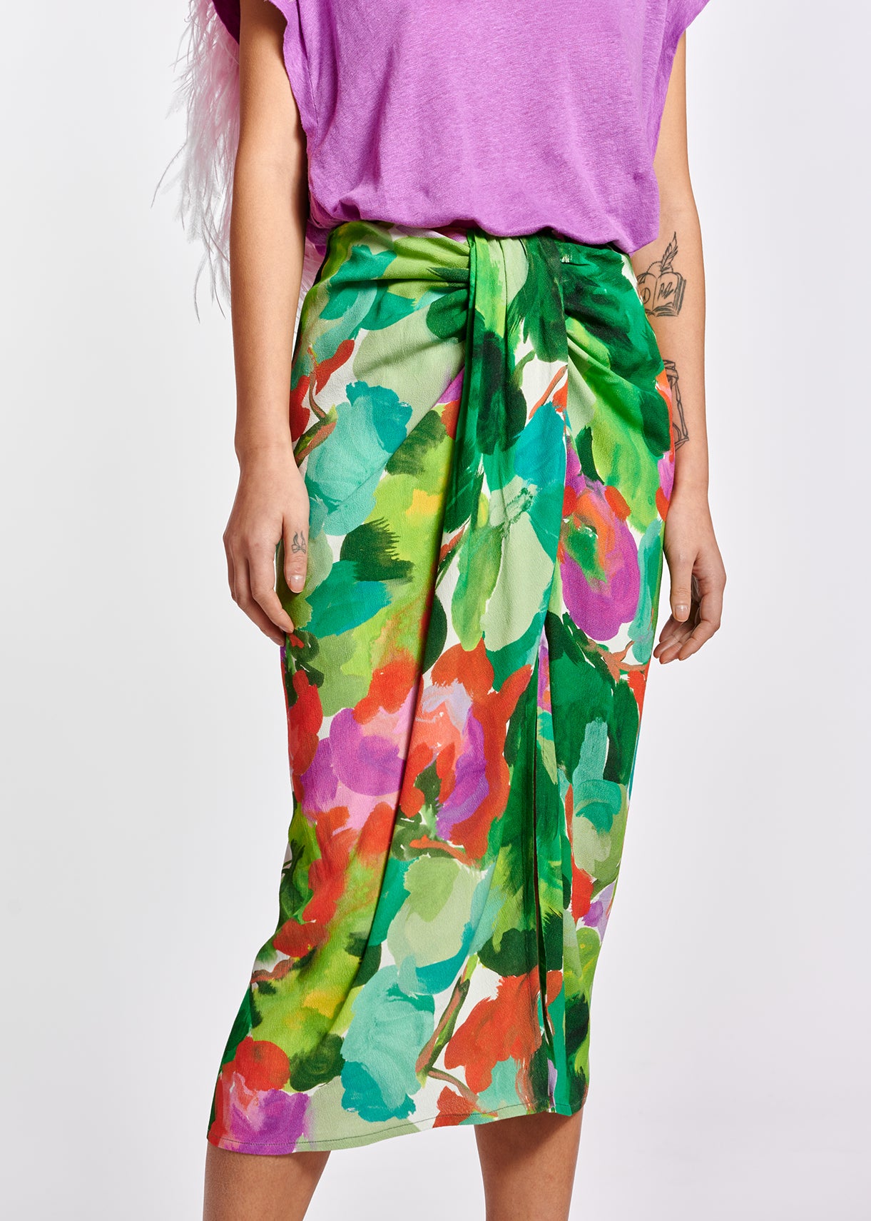 Midi skirt RE—SSENTIEL | Essentiel second hand