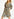 Robe chemise beige à imprimé léopard multicolore Faume - seconde main