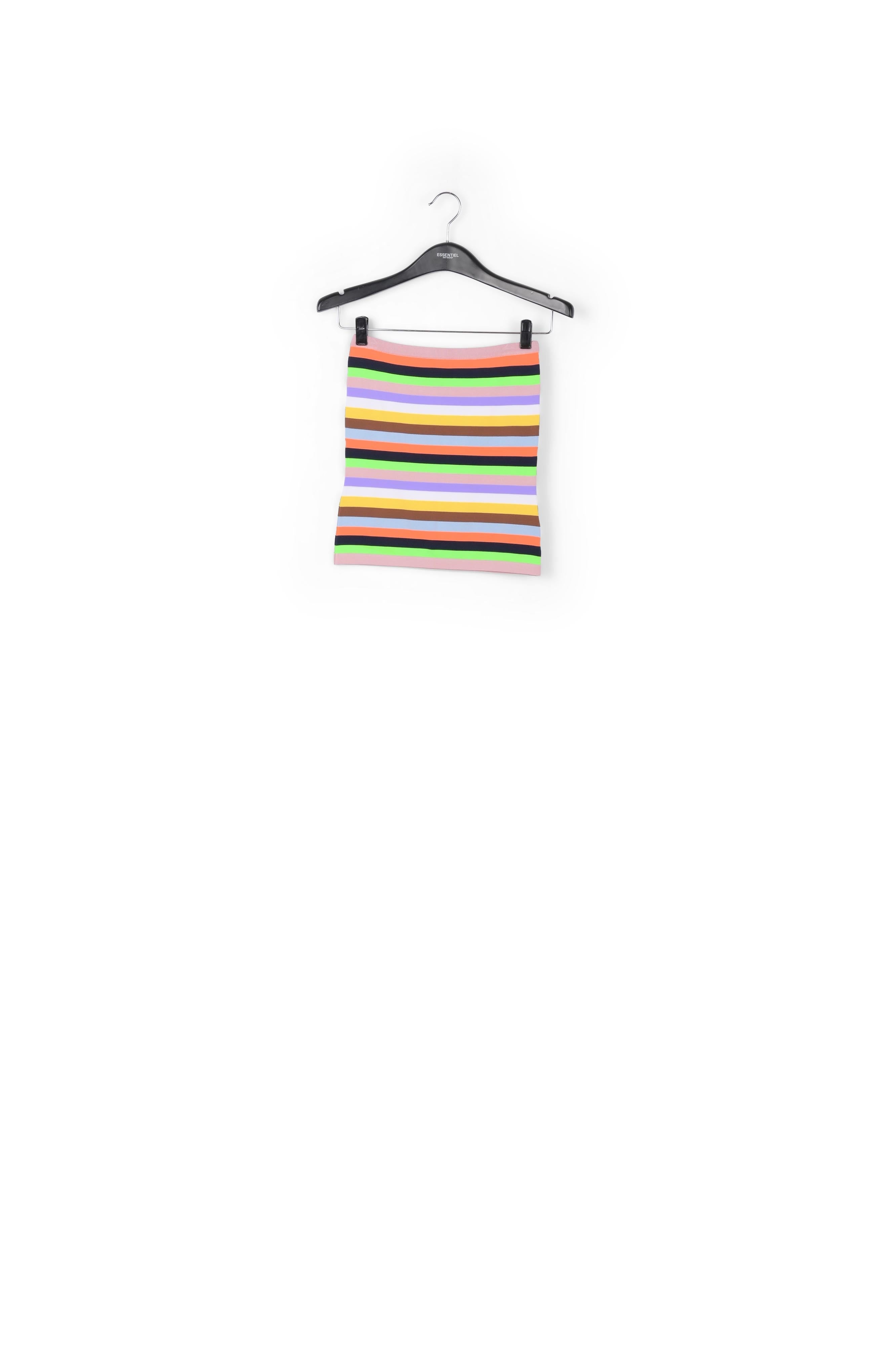 Top bustier à rayures multicolores RE—SSENTIEL | Essentiel second hand