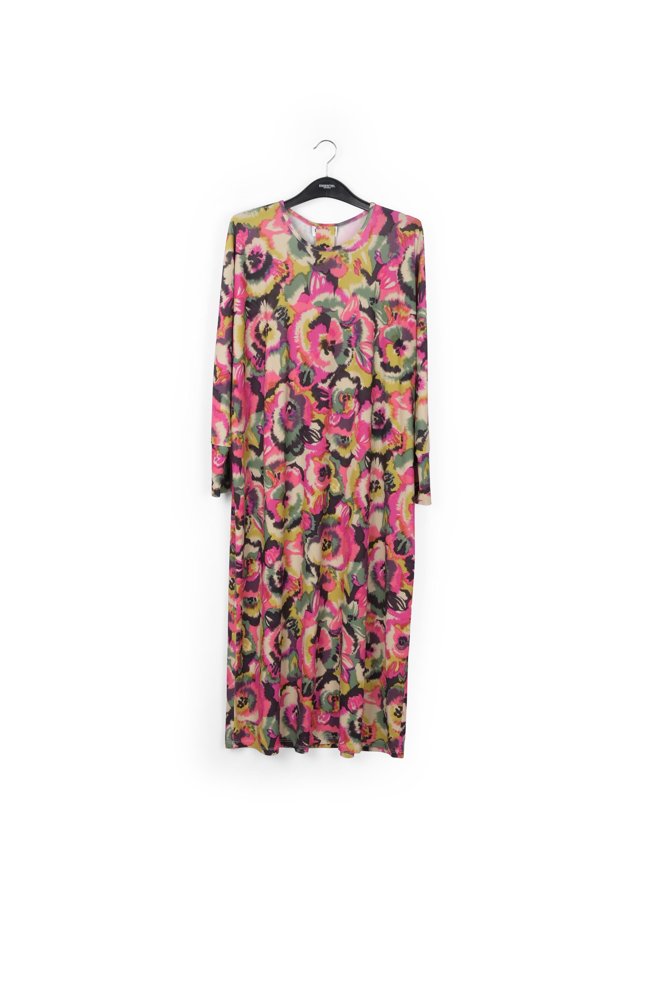 Jupe midi multicolore à imprimé fleuri RE—SSENTIEL | Essentiel second hand