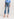 Dark blue distressed high-rise jeans Faume - seconde main