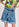 Short en jean bleu foncé Faume - seconde main