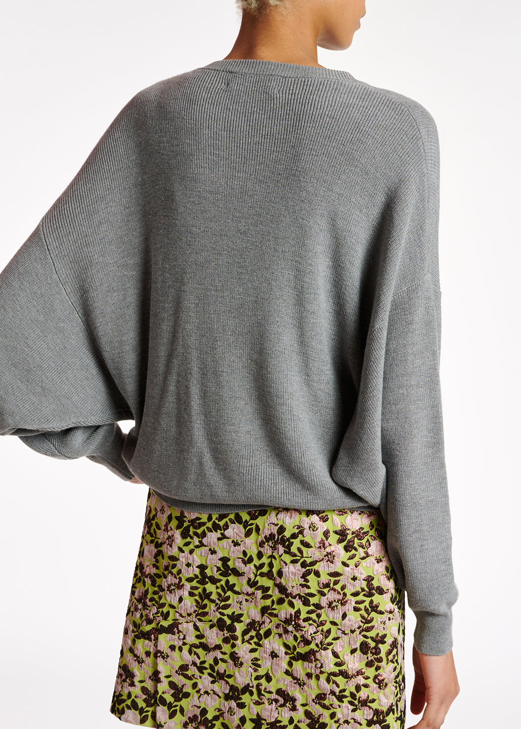 Pull oversize gris RE—SSENTIEL | Essentiel second hand