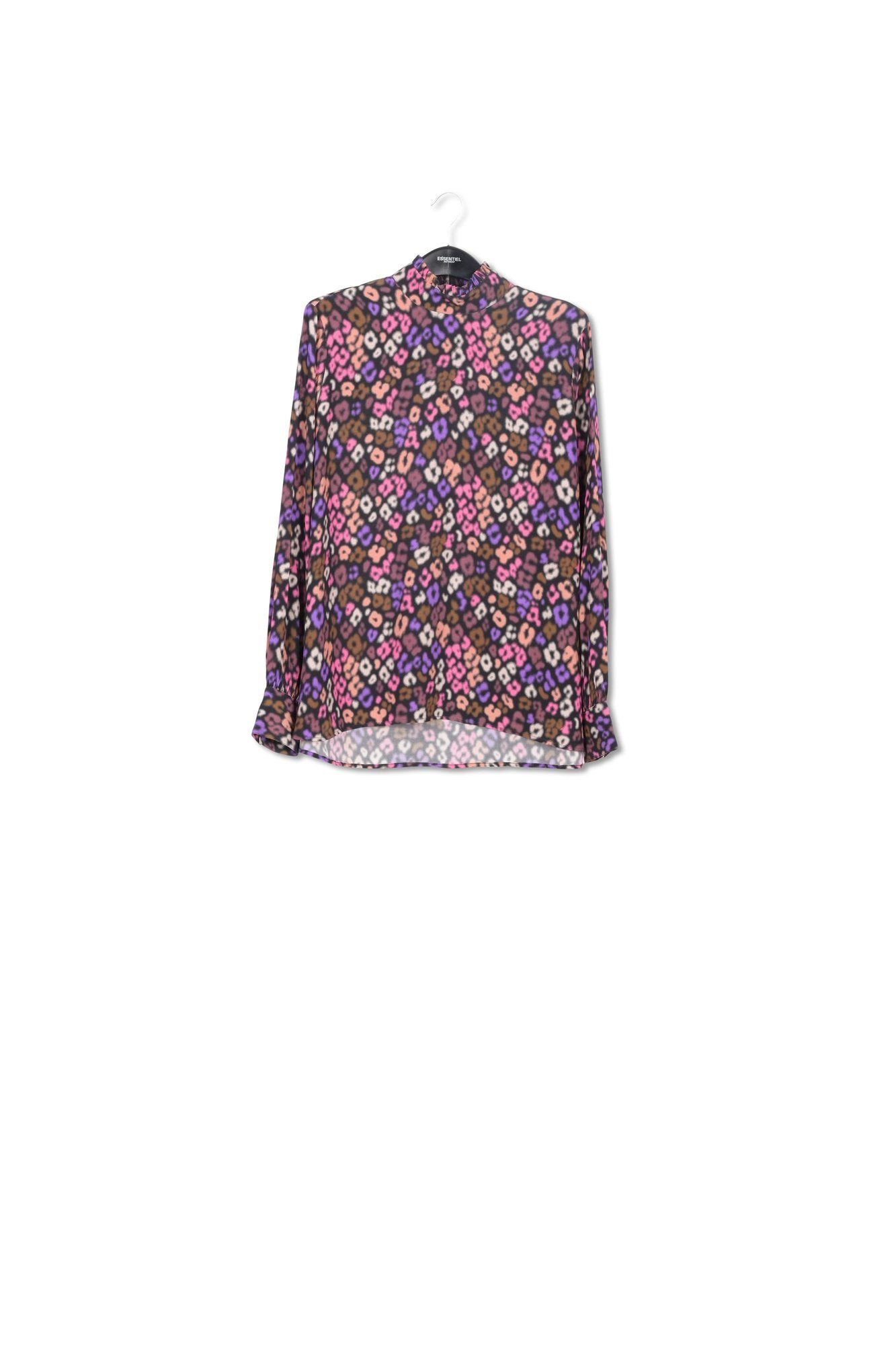 Top léopard à encolure haute RE—SSENTIEL | Essentiel second hand