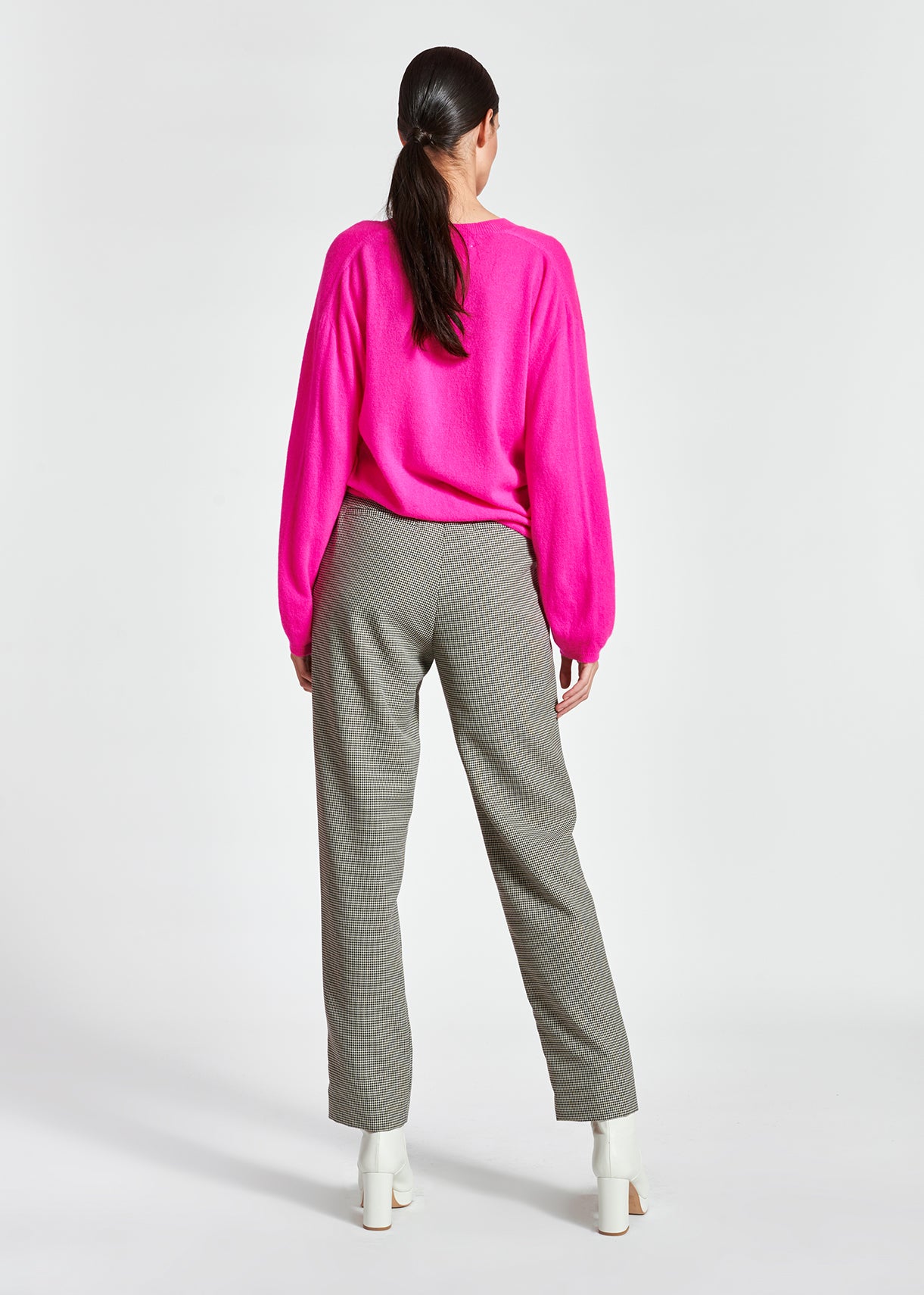 Pull rose en mérinos et cachemire RE—SSENTIEL | Essentiel second hand