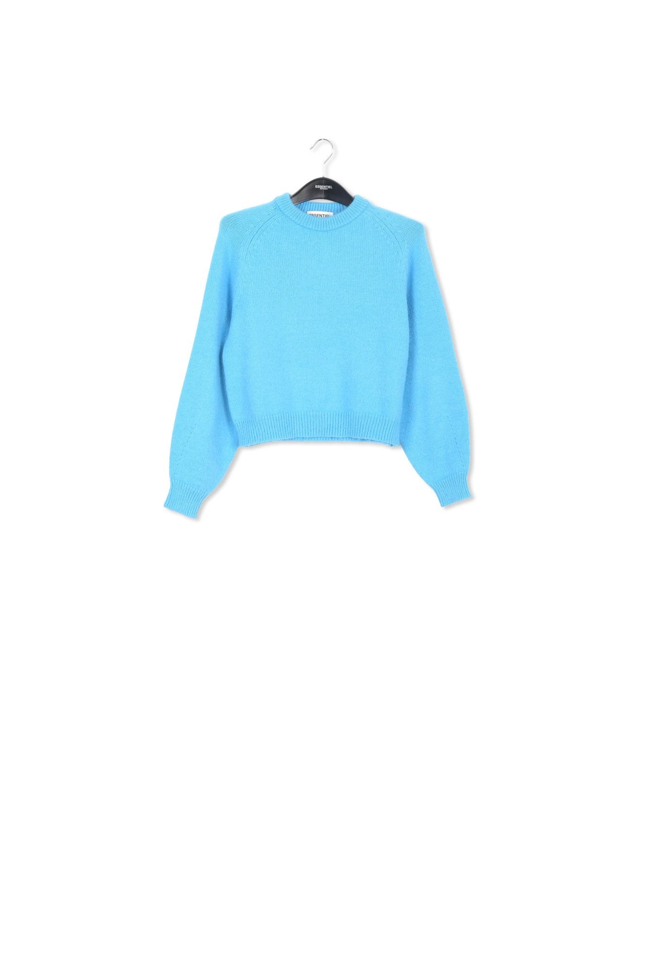 Blue relaxed-fit sweater RE—SSENTIEL | Essentiel second hand