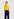 Dark blue wide-leg pants with contrasting stripe Faume - seconde main