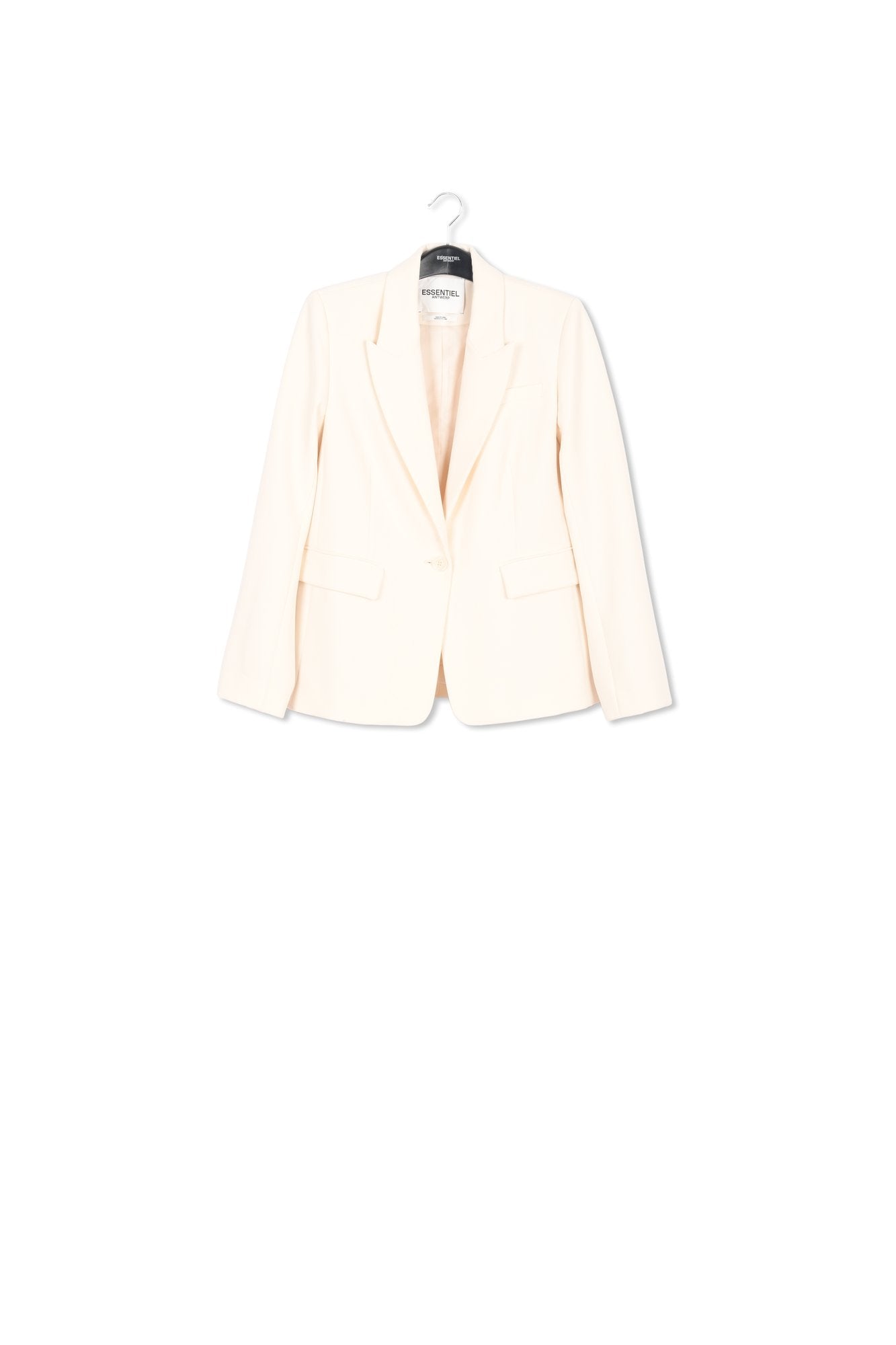 Blazer écru à  coupe ajustée RE—SSENTIEL | Essentiel second hand