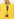 Yellow straight cut mini dress Faume - seconde main