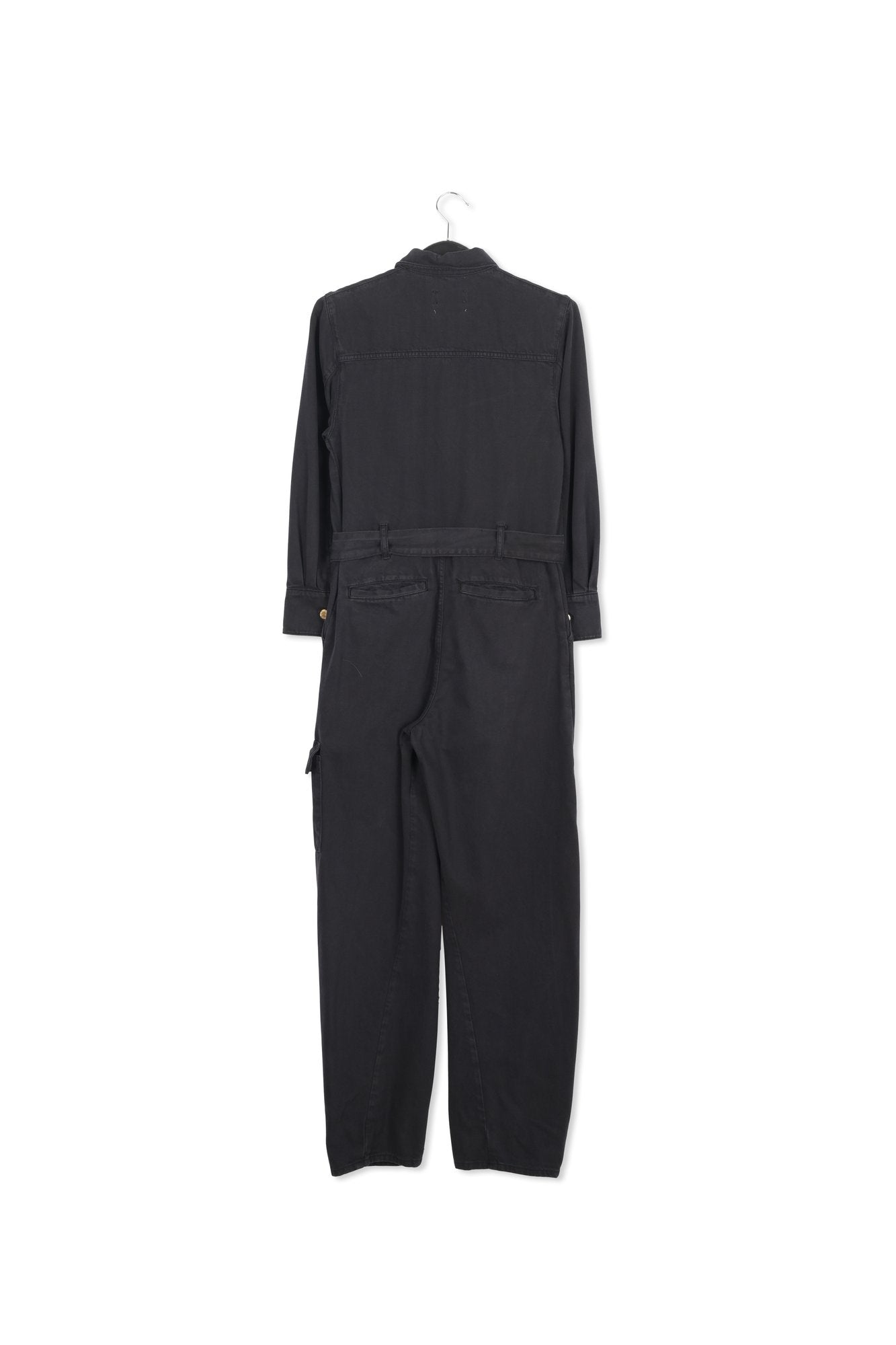 Black denim jumpsuit RE—SSENTIEL | Essentiel second hand