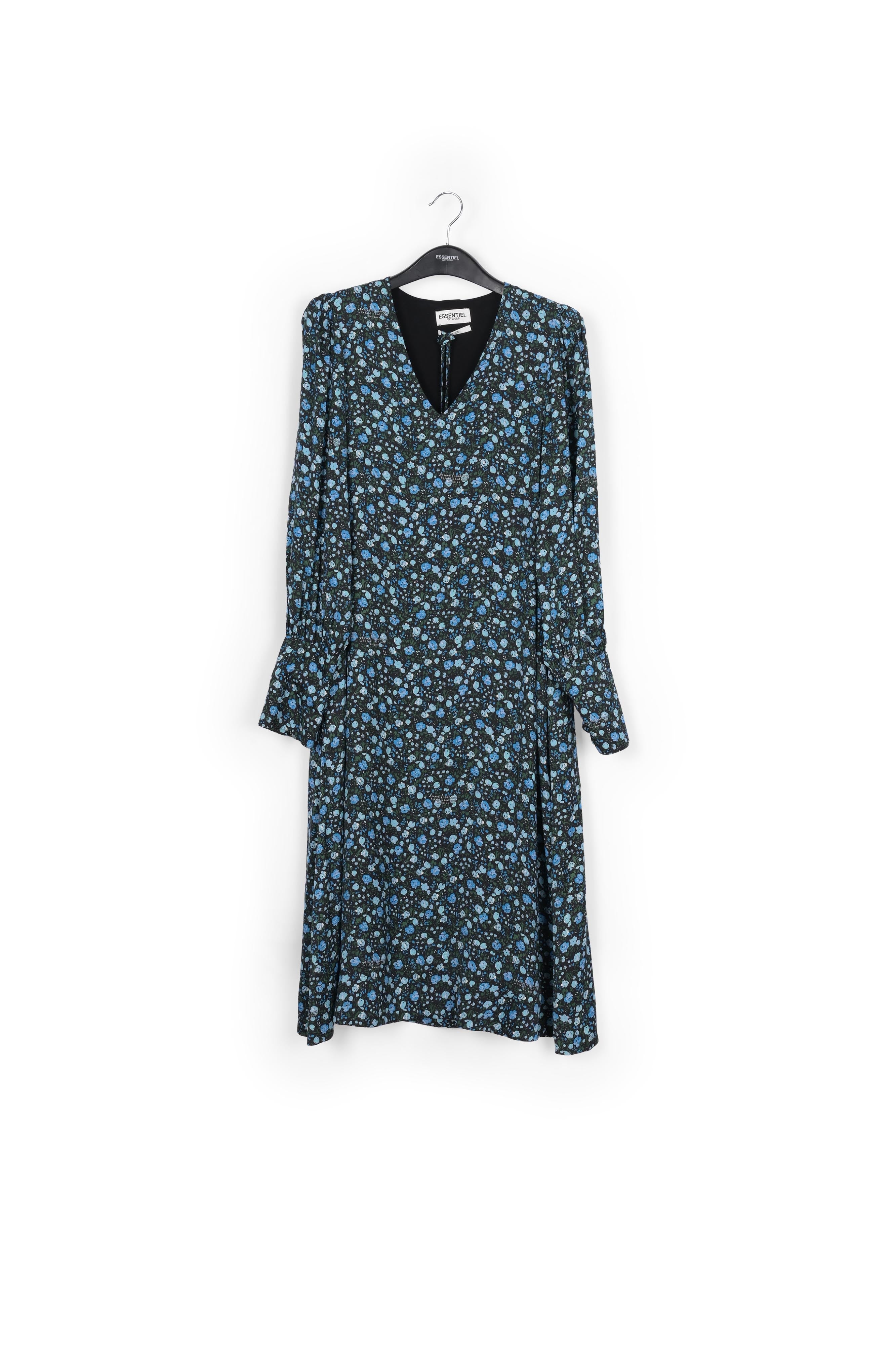 Puff sleeve tie dress RE—SSENTIEL | Essentiel second hand