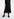 Black and off-white dotted maxi skirt Faume - seconde main