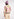 Off-white quilted jacket with flower patches Faume - seconde main