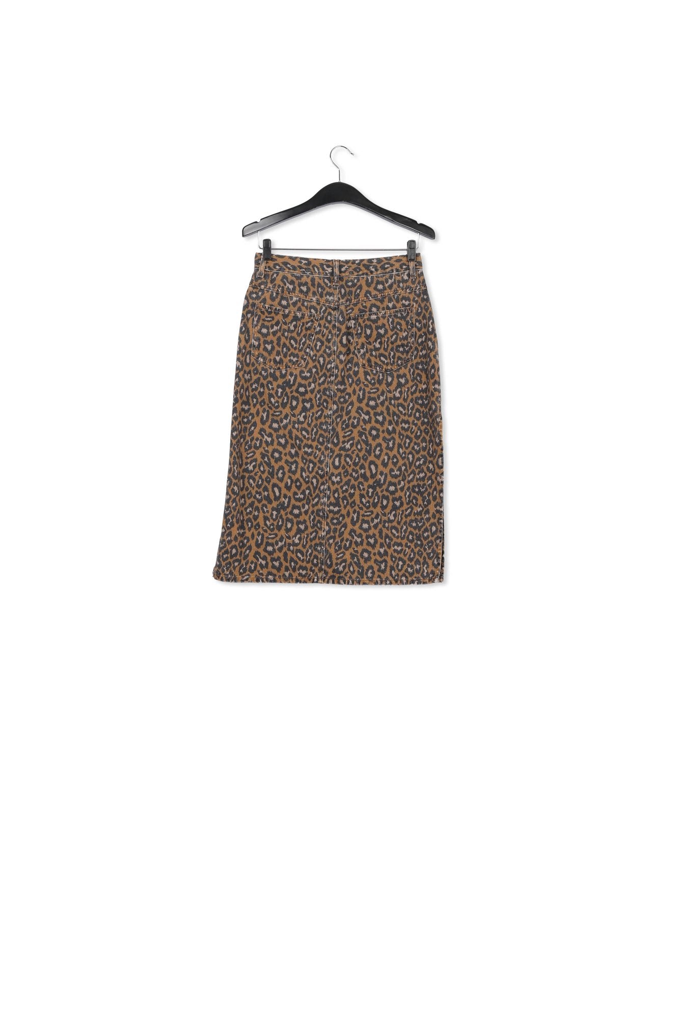 Print Denim miniskirt RE—SSENTIEL | Essentiel second hand