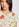 Off-white floral top with rhinestones Faume - seconde main