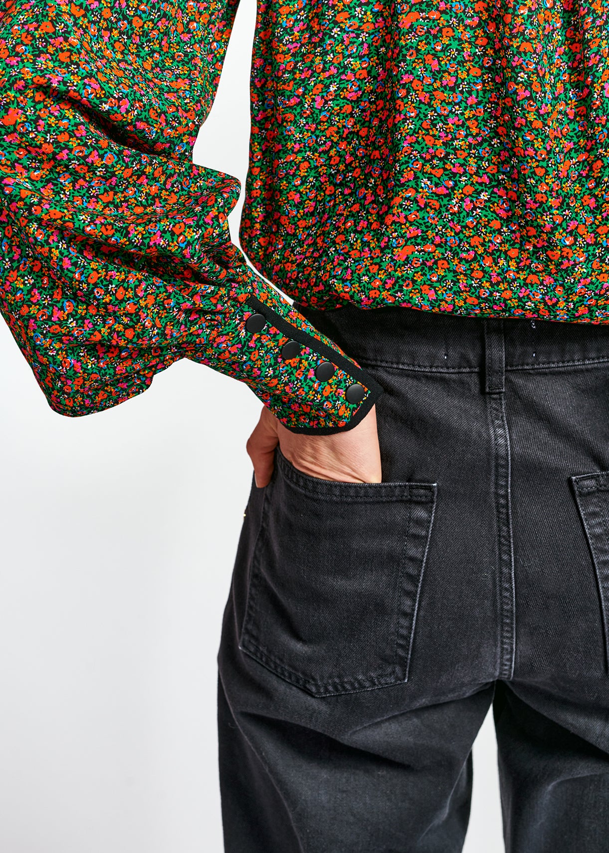 Black tapered jeans RE—SSENTIEL | Essentiel second hand