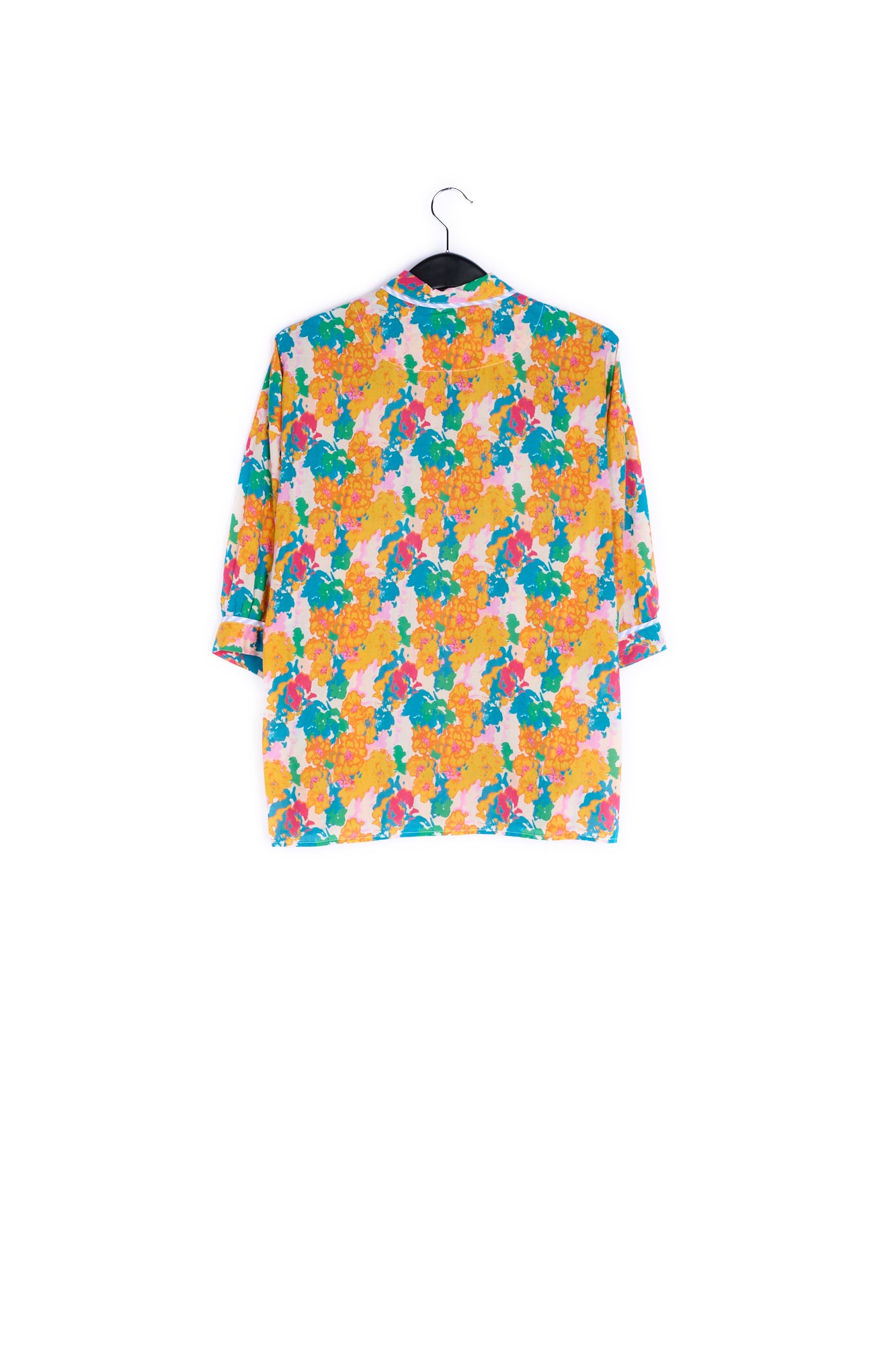 Multicolored floral-print blouse RE—SSENTIEL | Essentiel second hand