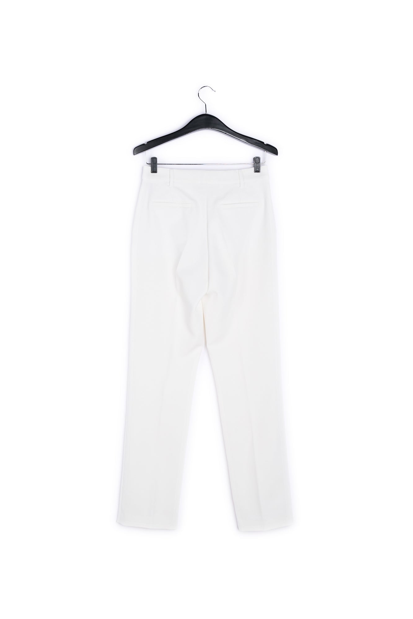 Pantalon blanc cassé aux jambes droites RE—SSENTIEL | Essentiel second hand