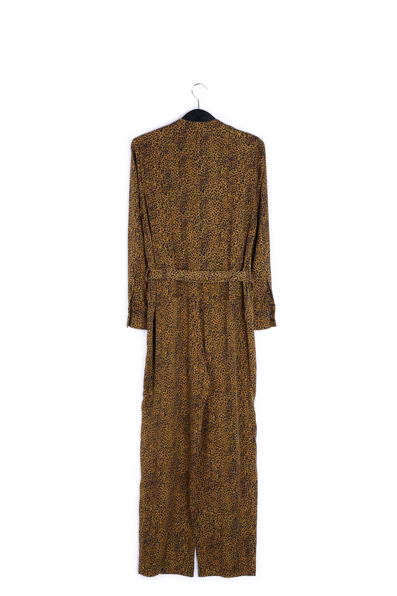Jumpsuit with belt and leopard print RE—SSENTIEL | Essentiel second hand