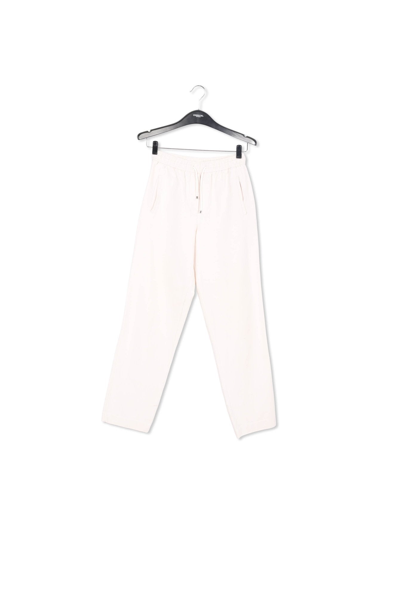 Off-white cotton tapered pants RE—SSENTIEL | Essentiel second hand