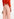 Pink belted straight-leg pants Faume - seconde main