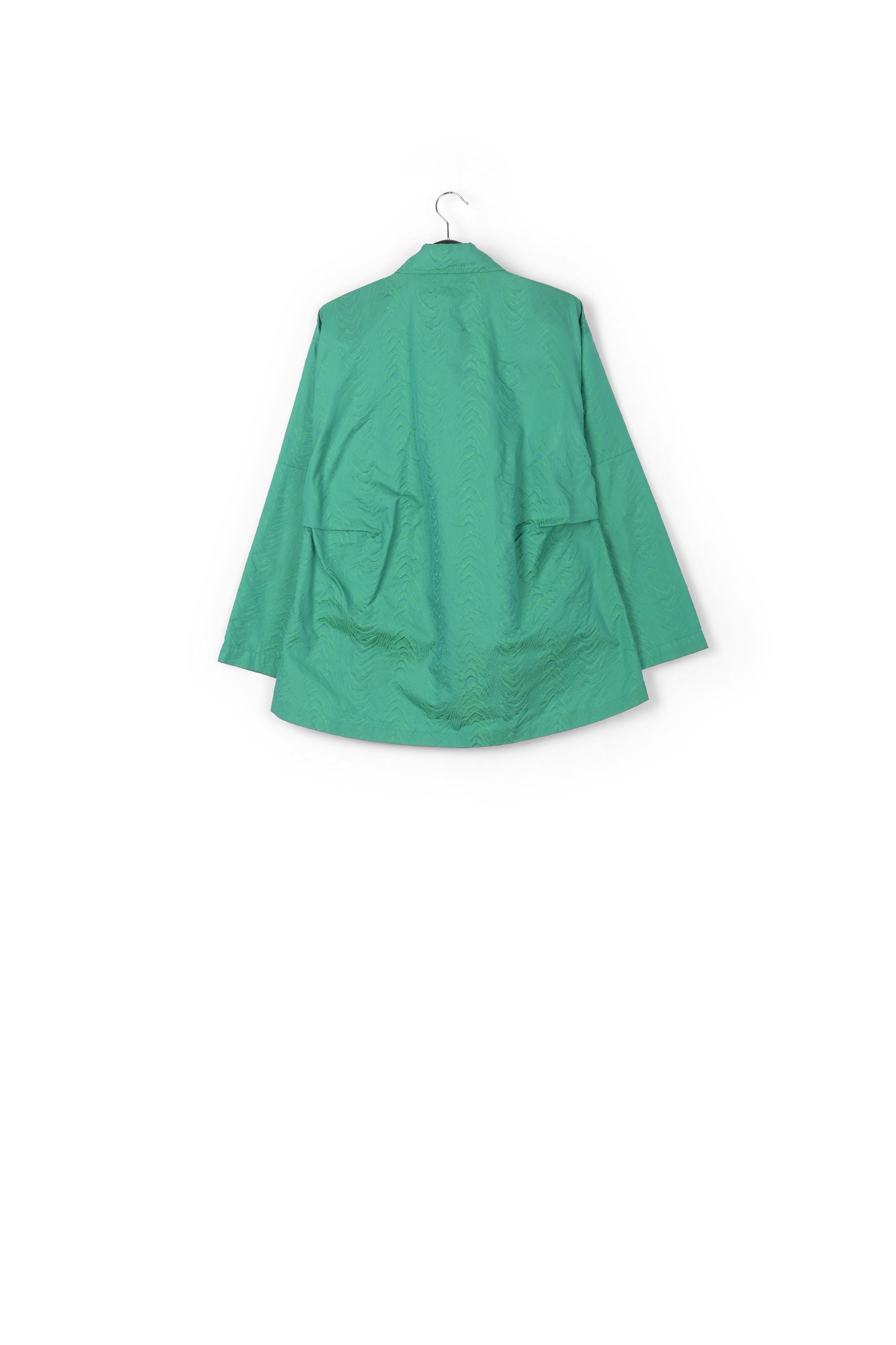 Veste en jacquard verte RE—SSENTIEL | Essentiel second hand