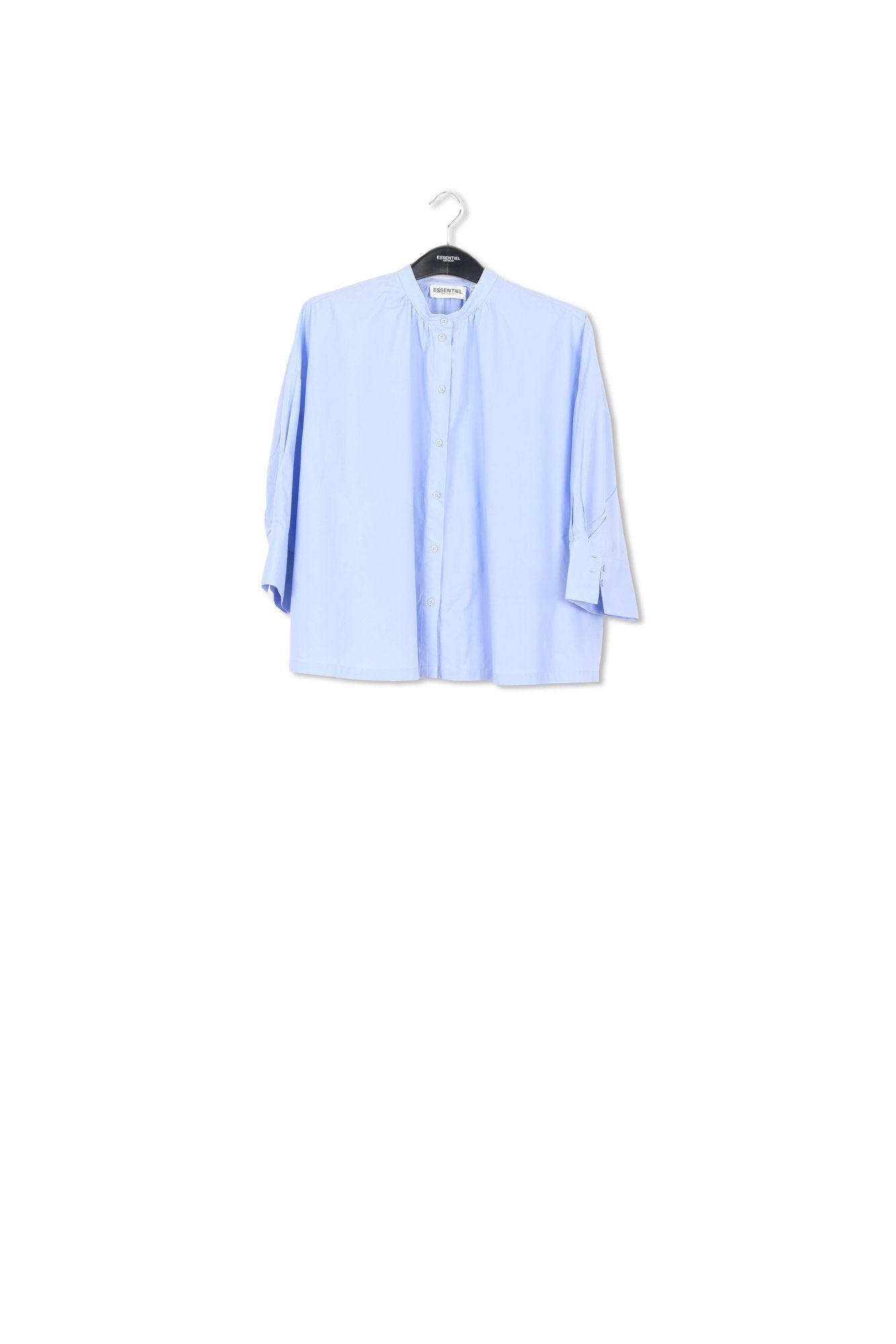 Chemise oversize en coton bleue RE—SSENTIEL | Essentiel second hand