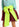 Turquoise hemd met V-hals Faume - seconde main