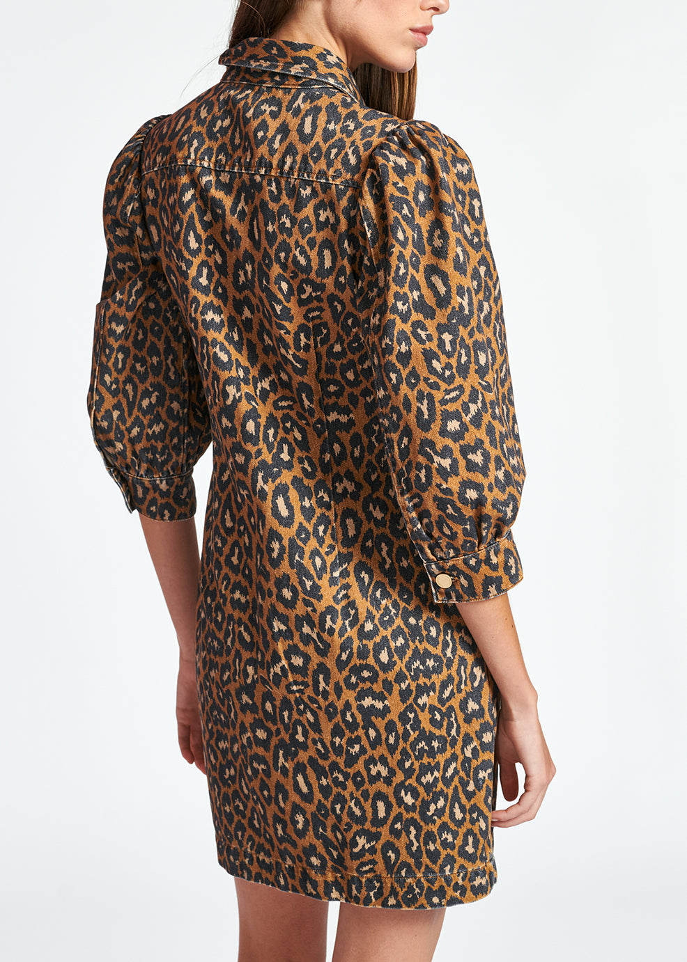 Print denim dress RE—SSENTIEL | Essentiel second hand