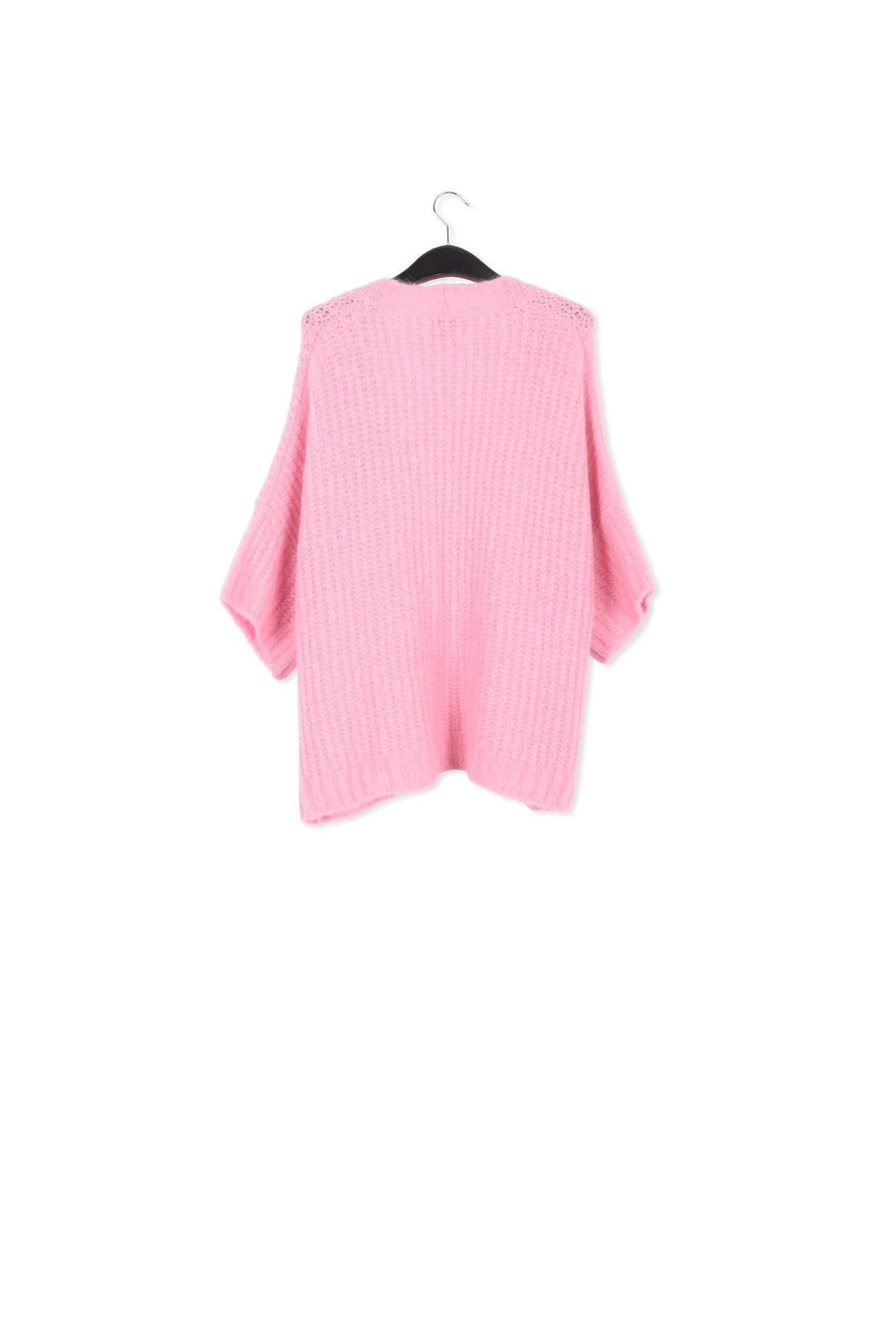 Pink boxy cut cardigan RE—SSENTIEL | Essentiel second hand