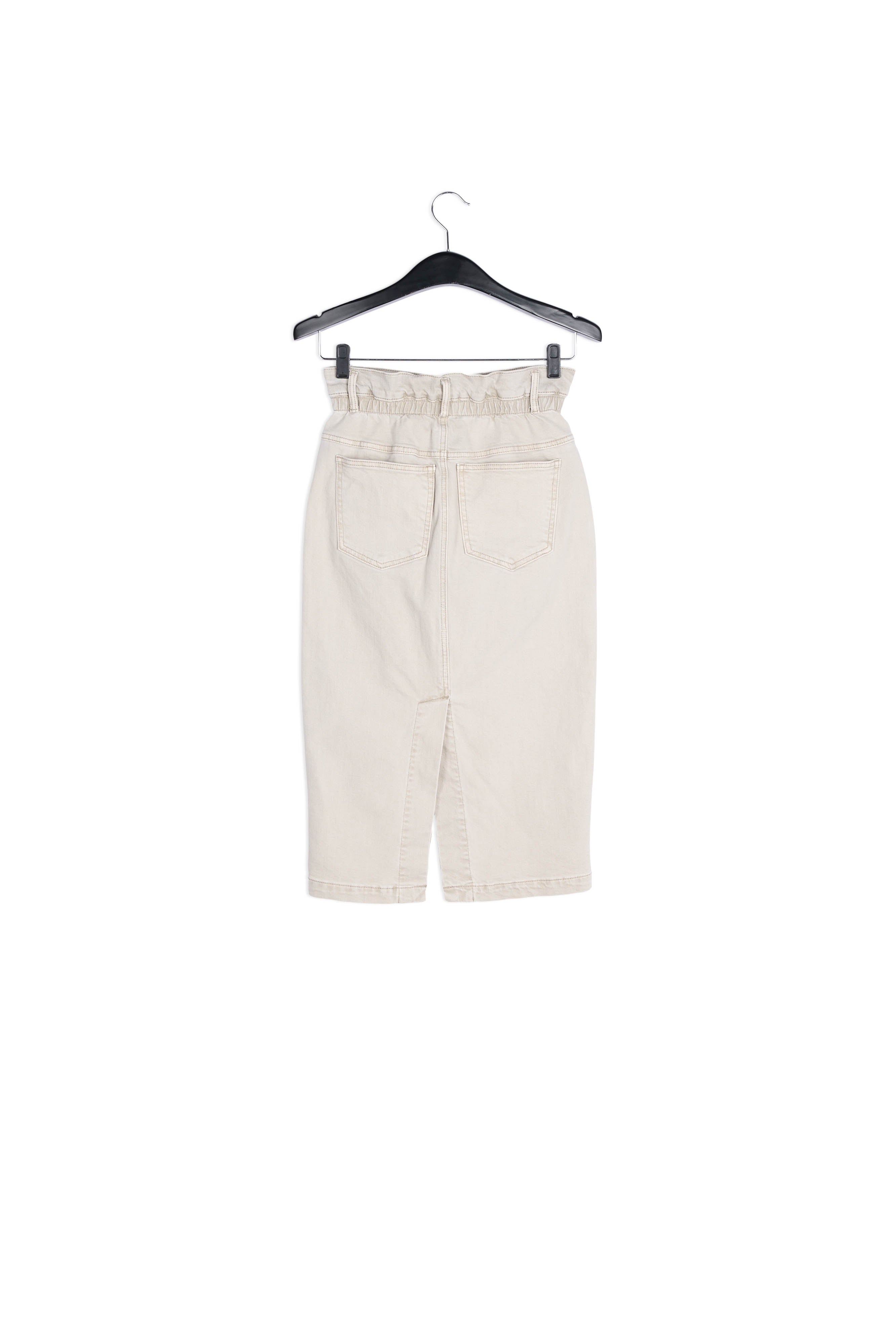 Alligator colour denim skirt RE—SSENTIEL | Essentiel second hand