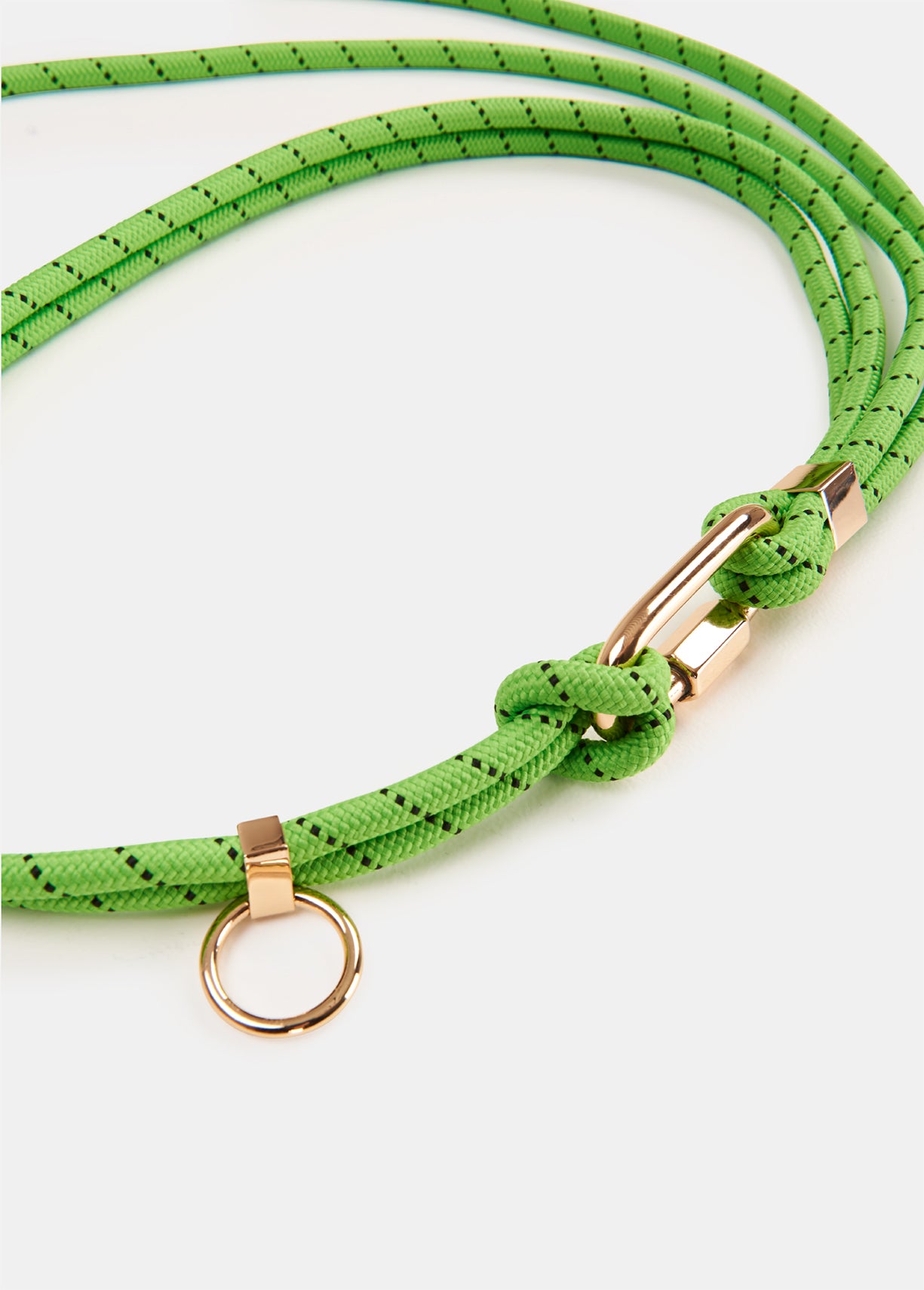 Neon green cord belt RE—SSENTIEL | Essentiel second hand