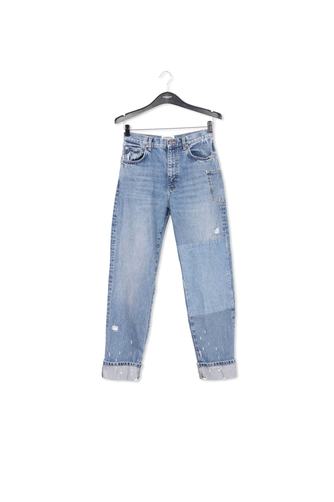 Zarmadillo straight blue denim RE—SSENTIEL | Essentiel second hand