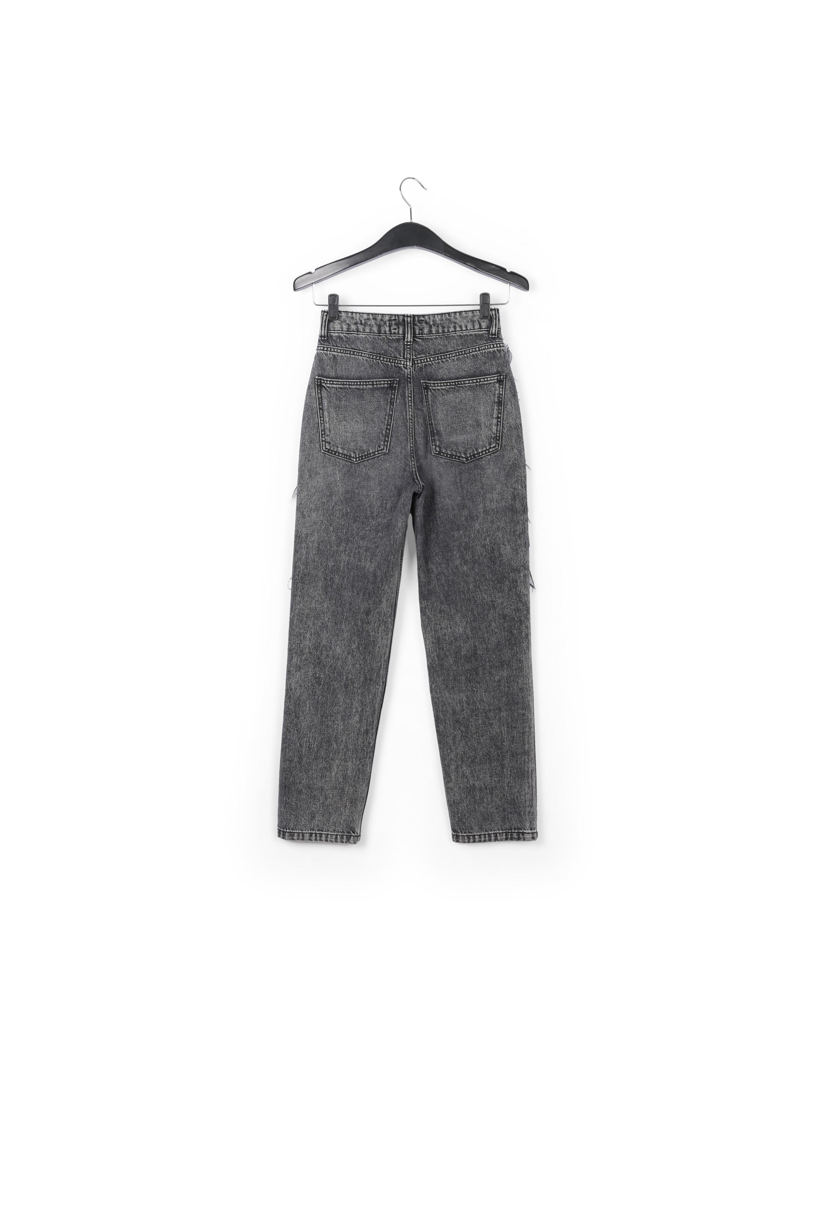 Dark grey straight leg jeans RE—SSENTIEL | Essentiel second hand