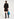 Black denim mini dress Faume - seconde main