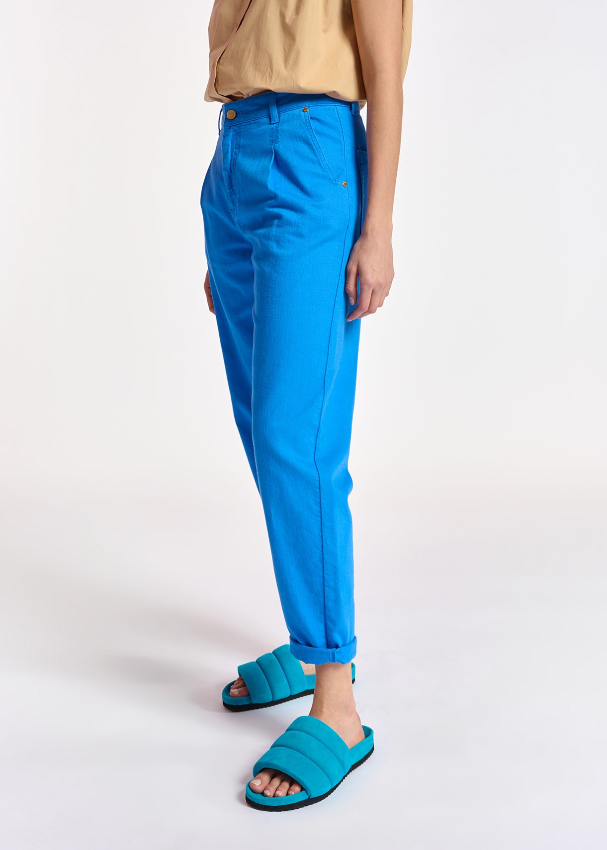 Blue denim boyfriend jeans RE—SSENTIEL | Essentiel second hand