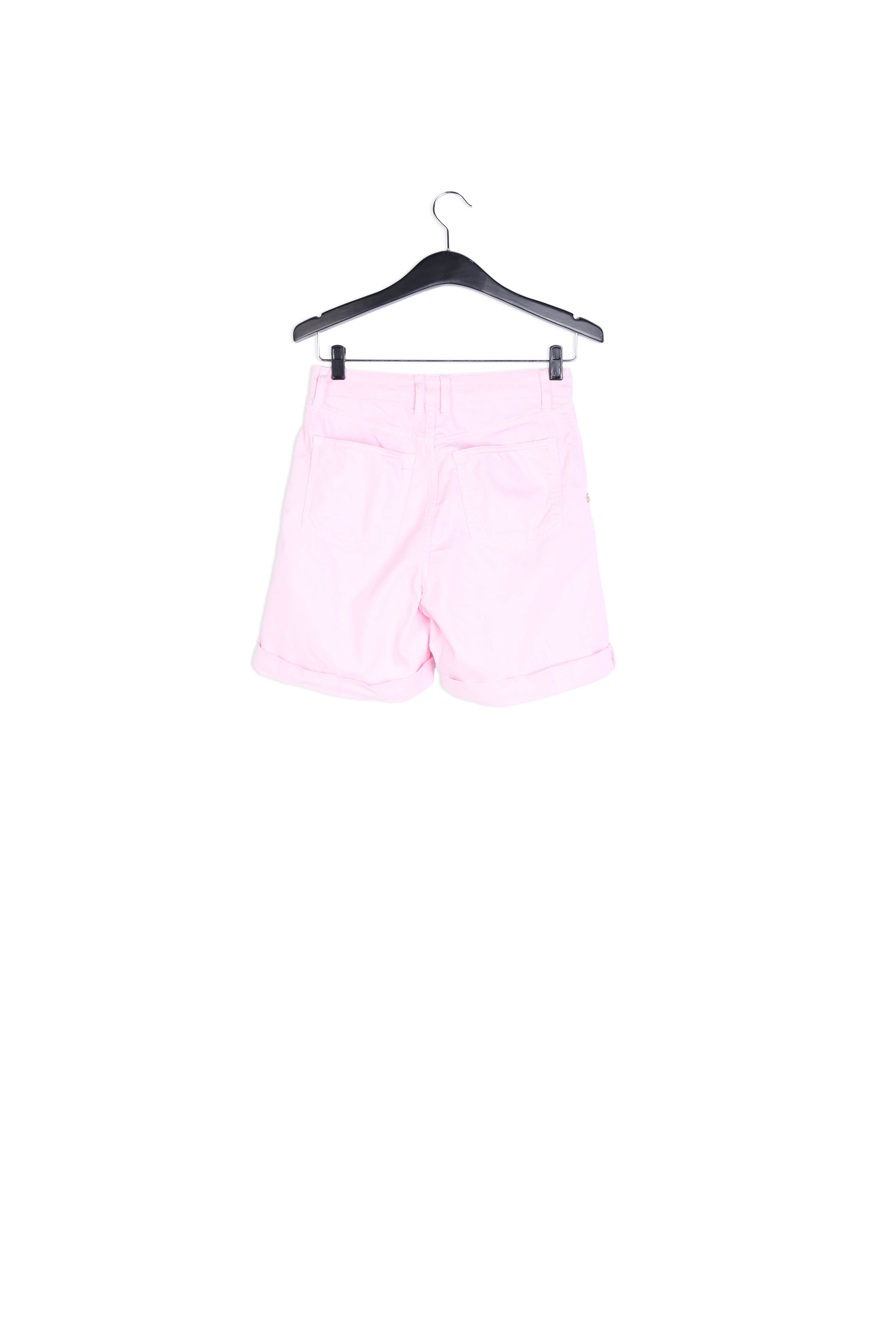 Light pink denim boyfriend shorts RE—SSENTIEL | Essentiel second hand
