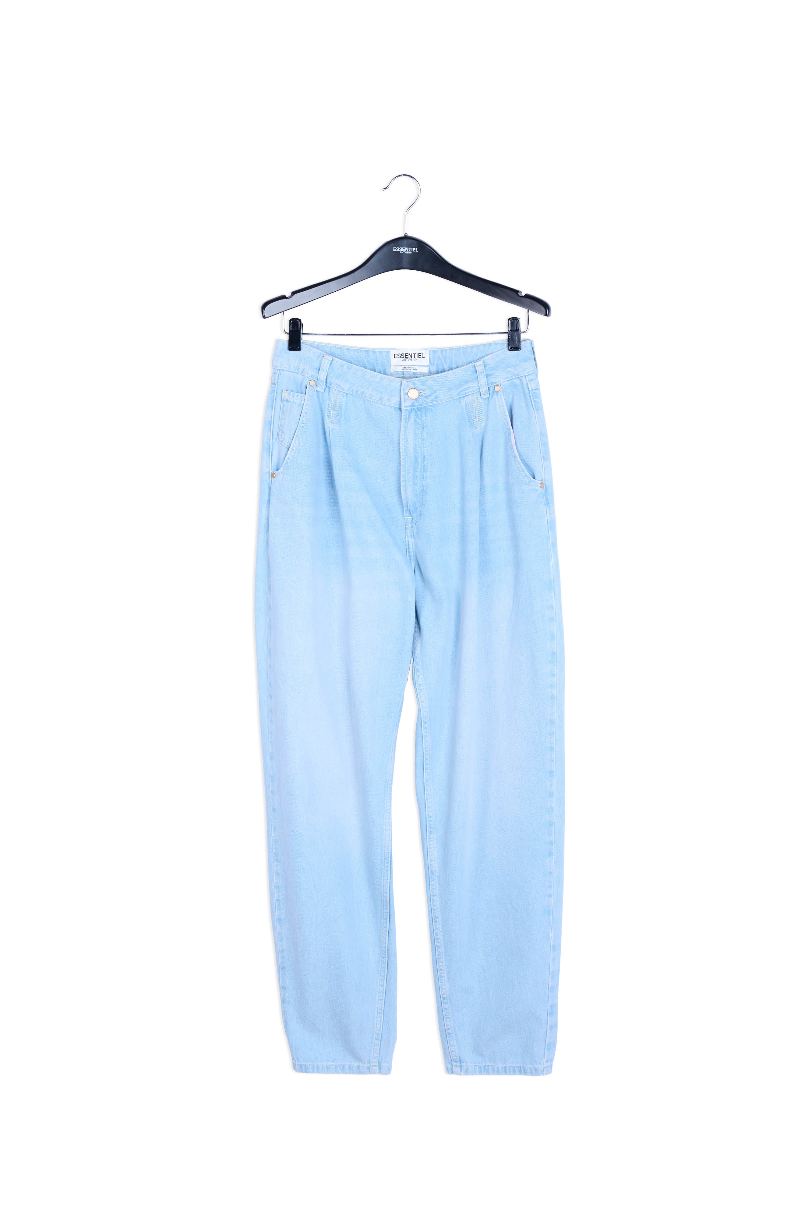 Light blue denim boyfriend jeans RE—SSENTIEL | Essentiel second hand