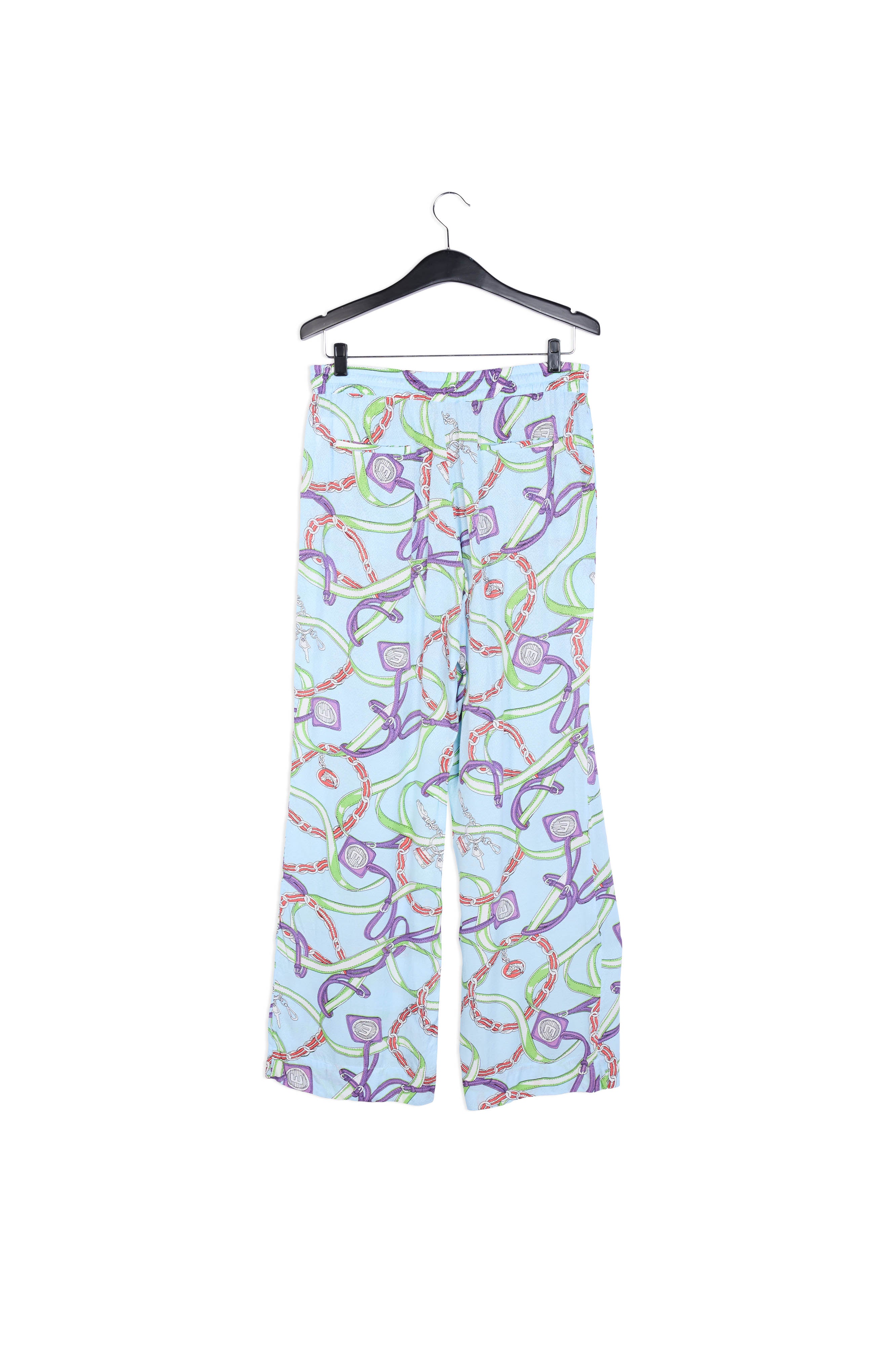 Pantalon bleu clair aux jambes larges RE—SSENTIEL | Essentiel second hand