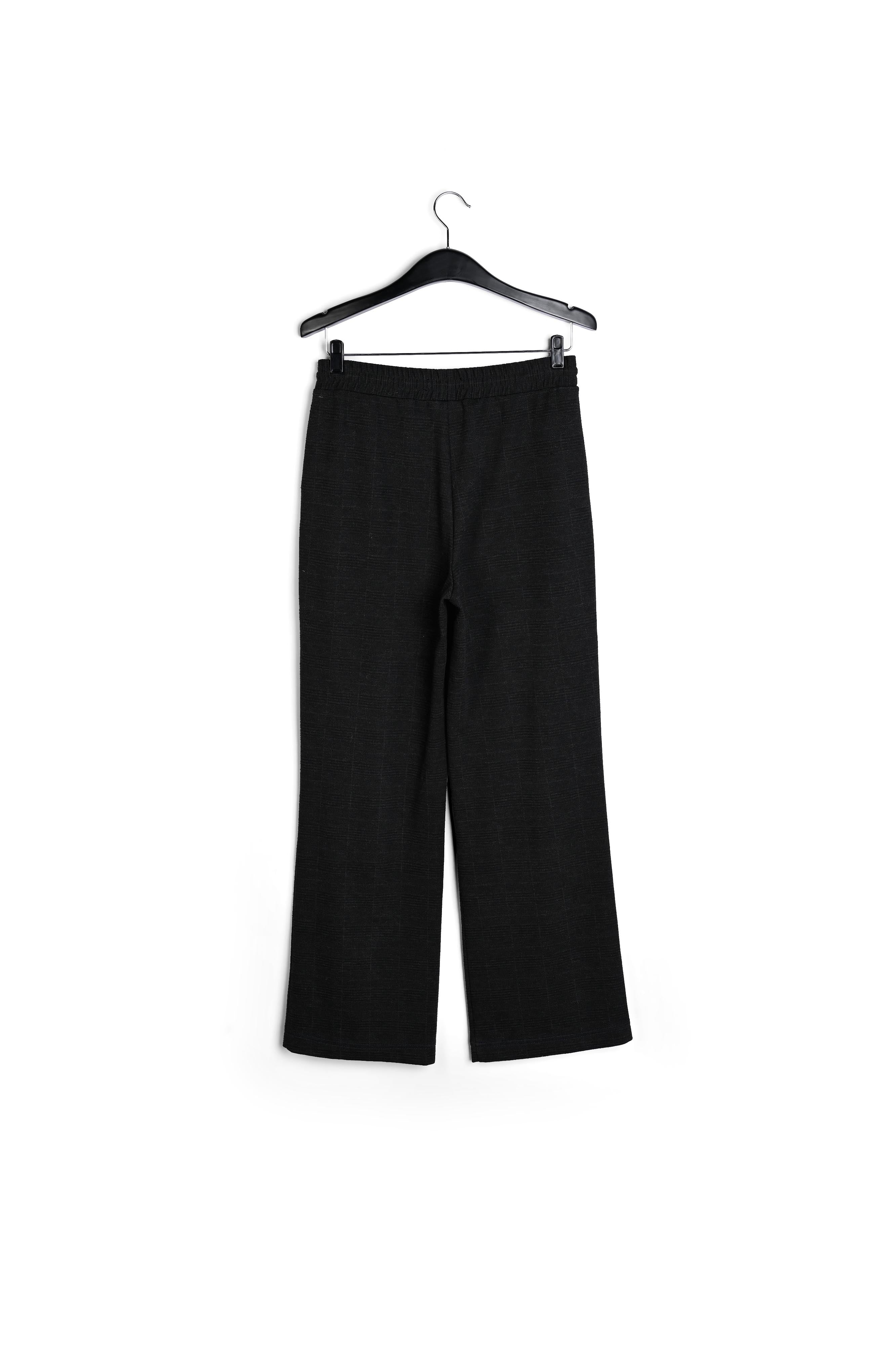 Grijze ruitjesbroek met rechte pijpen RE—SSENTIEL | Essentiel second hand