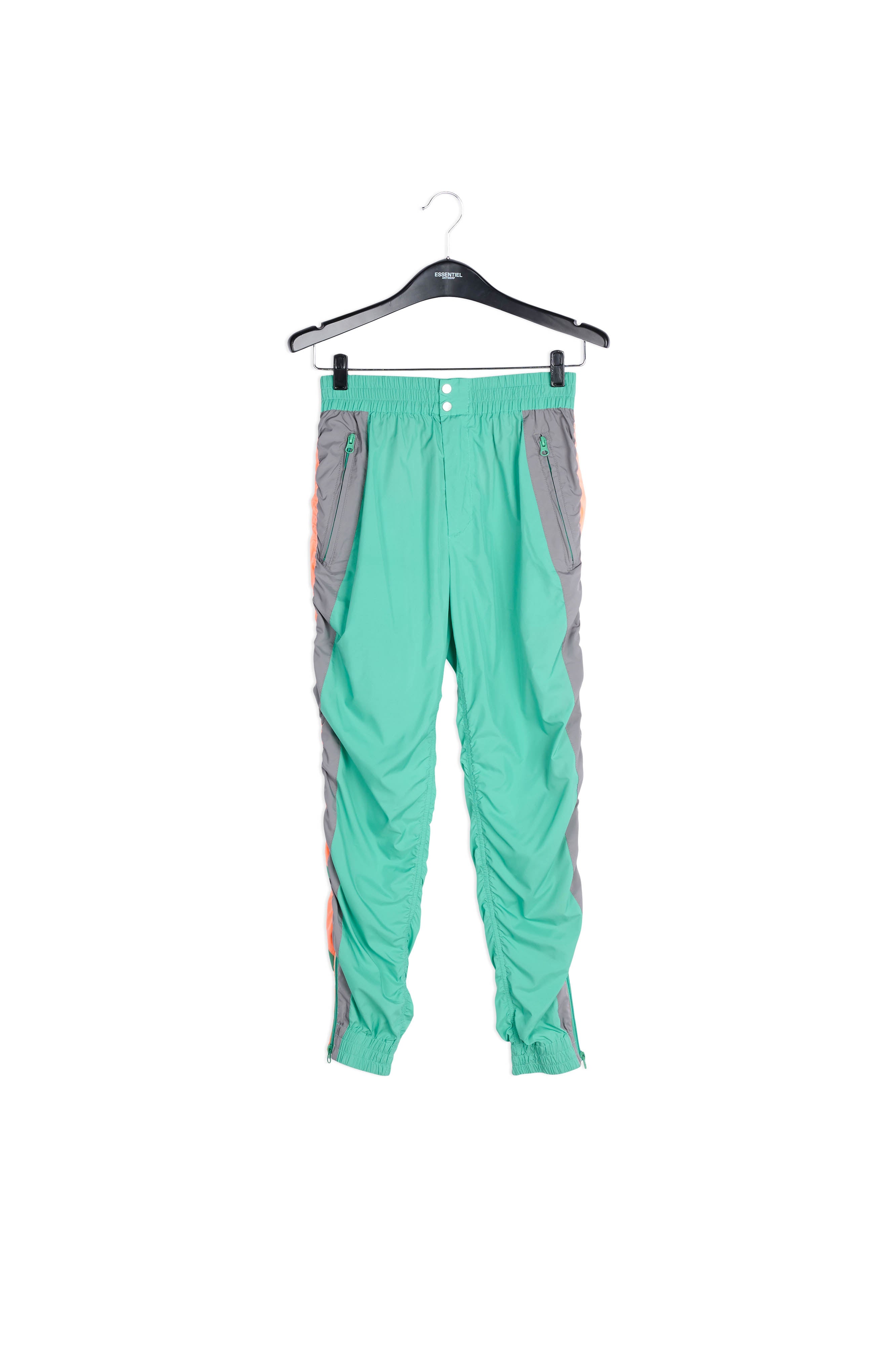 Green, grey and peach track pants RE—SSENTIEL | Essentiel second hand