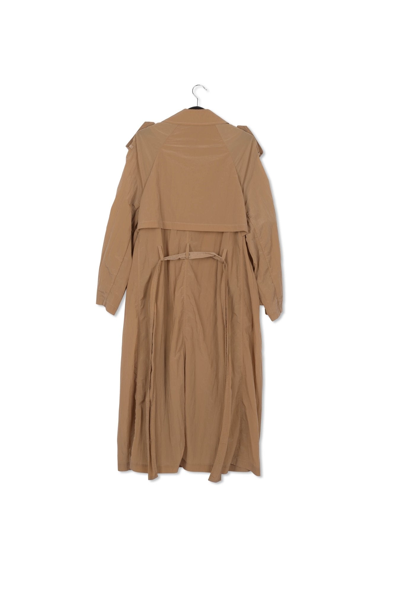 Trench croisé camel RE—SSENTIEL | Essentiel second hand