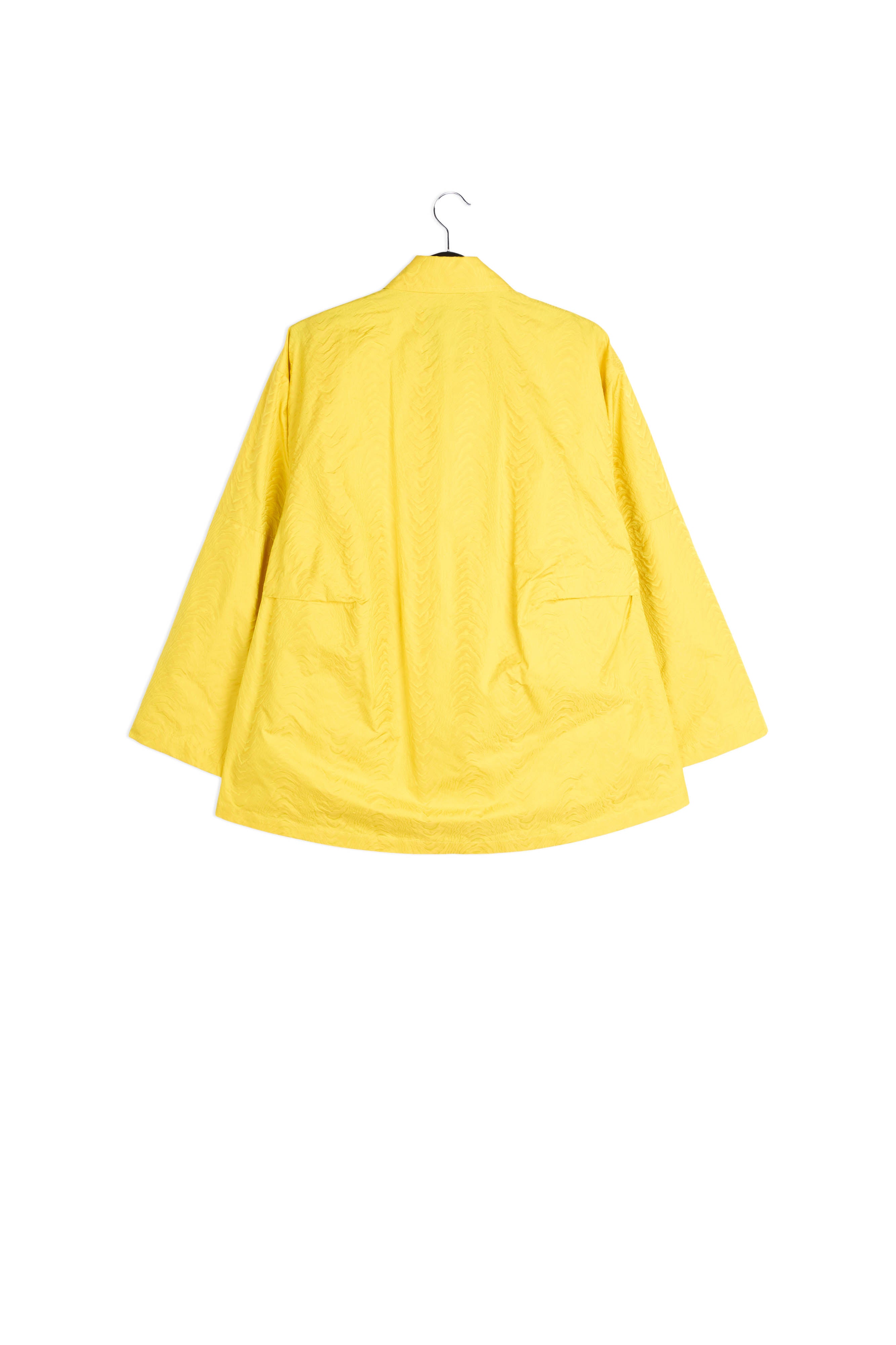 Yellow jacquard jacket RE—SSENTIEL | Essentiel second hand