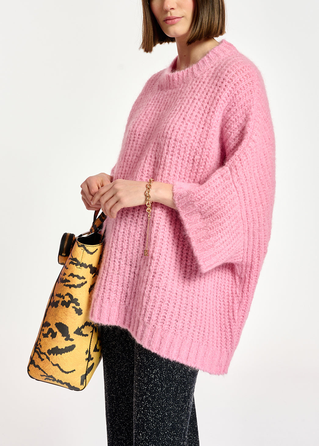 Pull boxy rose RE—SSENTIEL | Essentiel second hand