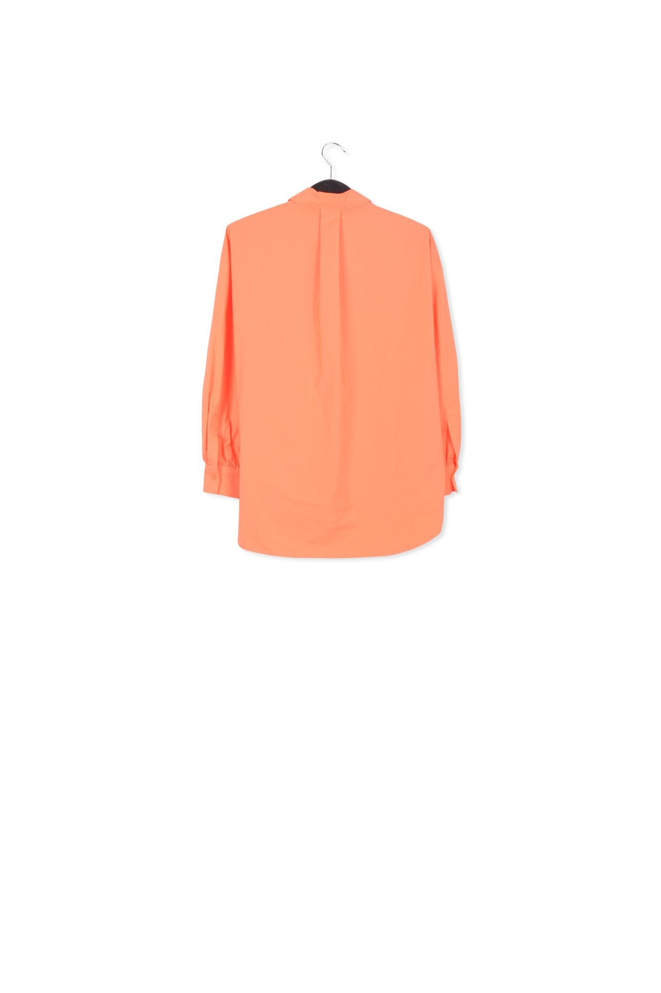 Orange puffed-sleeves shirt RE—SSENTIEL | Essentiel second hand