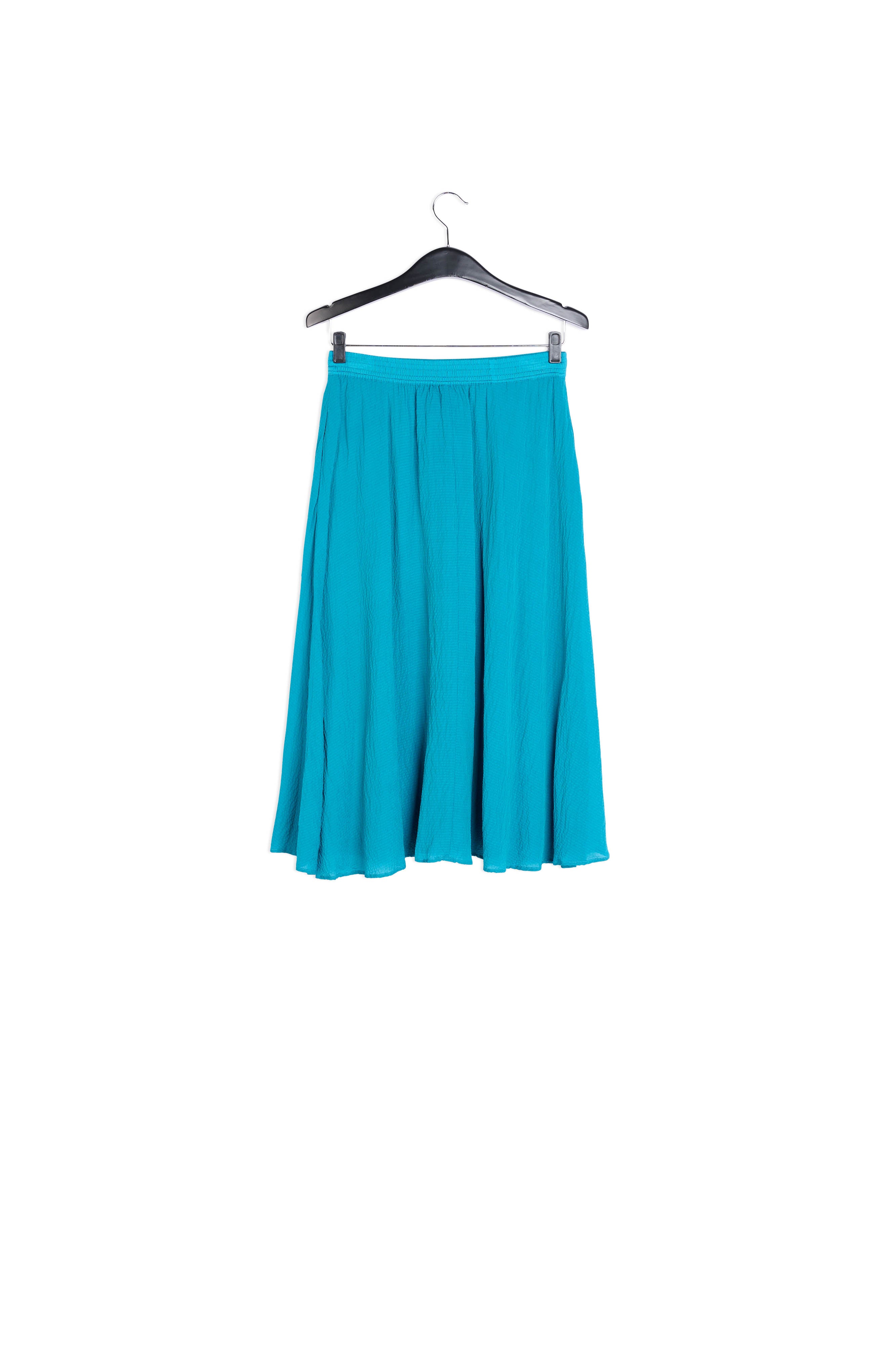 Jupe midi bleue RE—SSENTIEL | Essentiel second hand