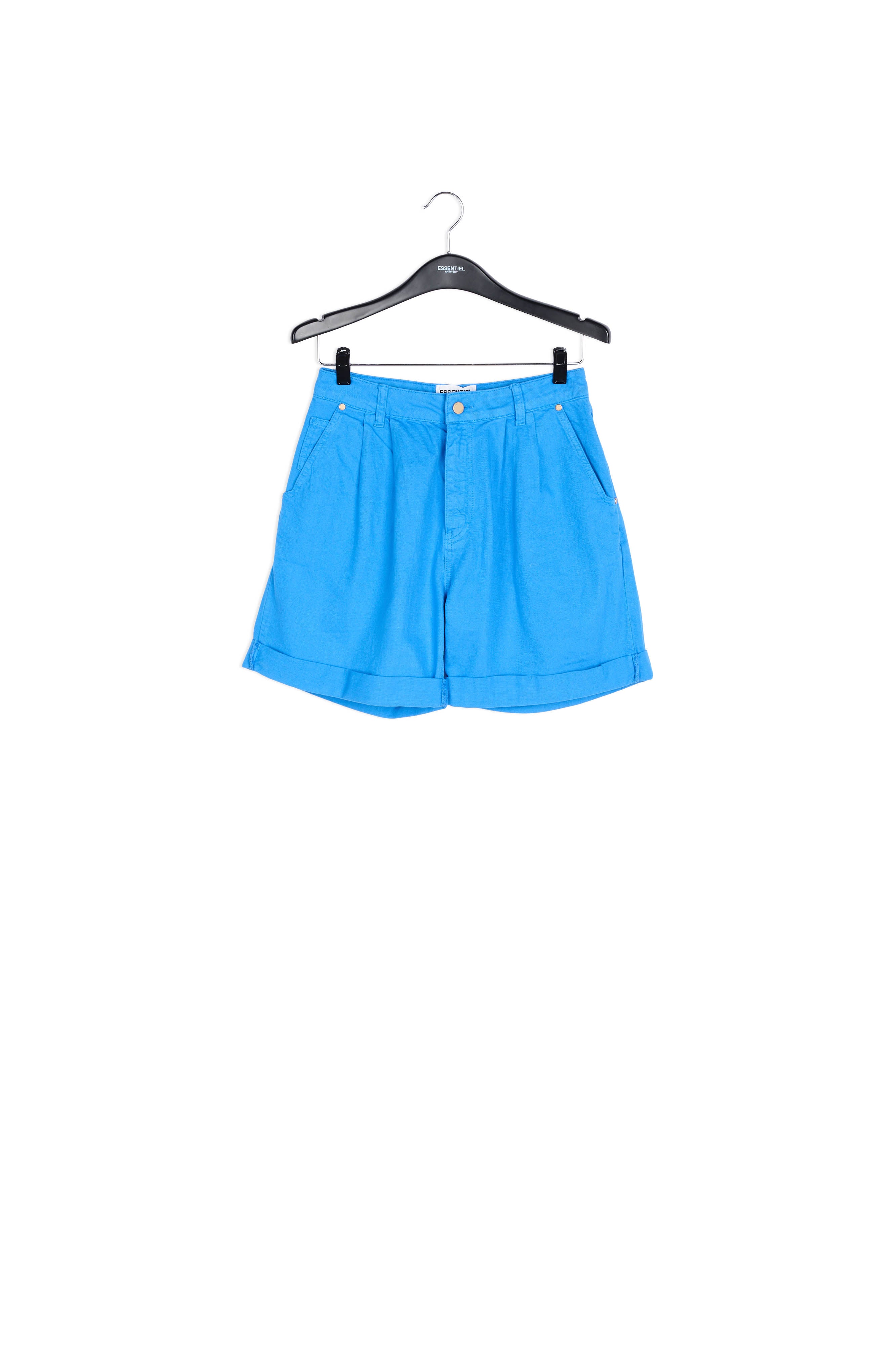 Short boyfriend en denim bleu RE—SSENTIEL | Essentiel second hand