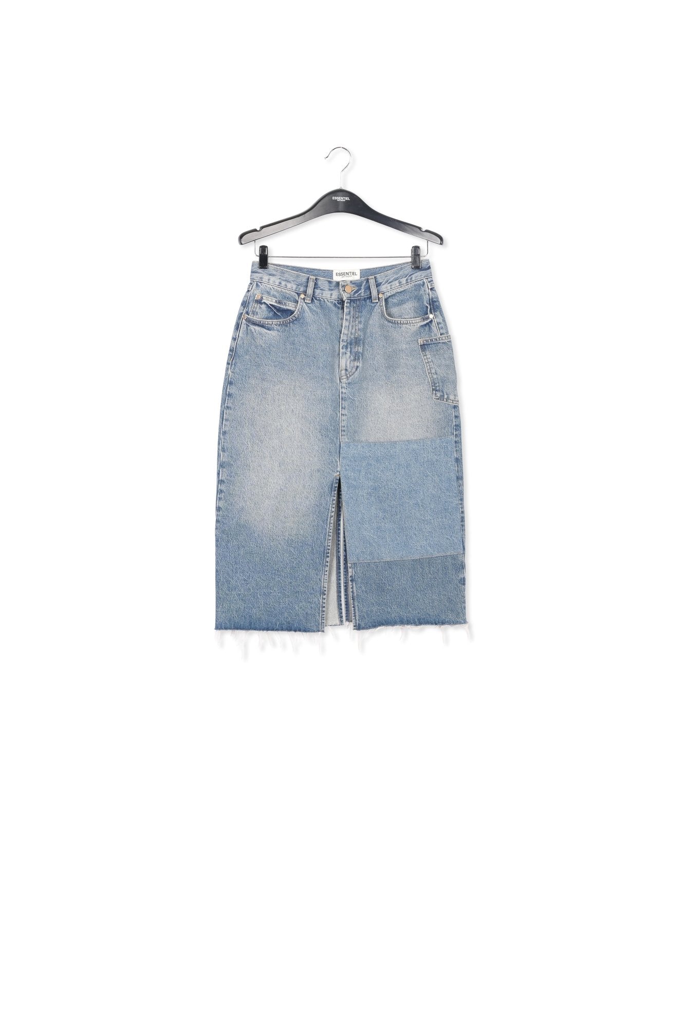 Zimpala blue denim skirt RE—SSENTIEL | Essentiel second hand